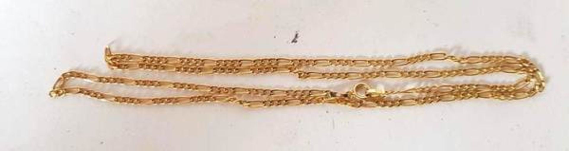 (Goud) Gouden ketting14 karaat goud, gewicht 1,45 gram. Conditie: Goed