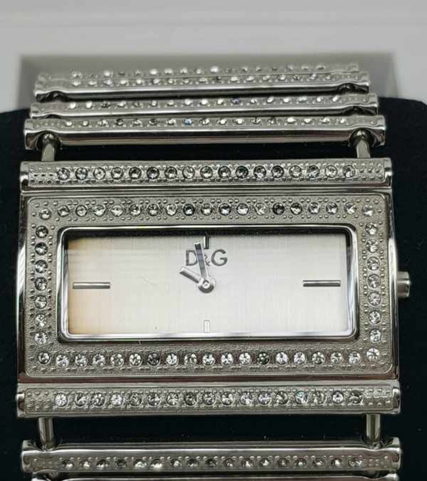 (Design) Dolce & Gabbana horlogeHorloge Dolce & Gabbana in orginele doos. Conditie: Verkleuring - Image 3 of 9