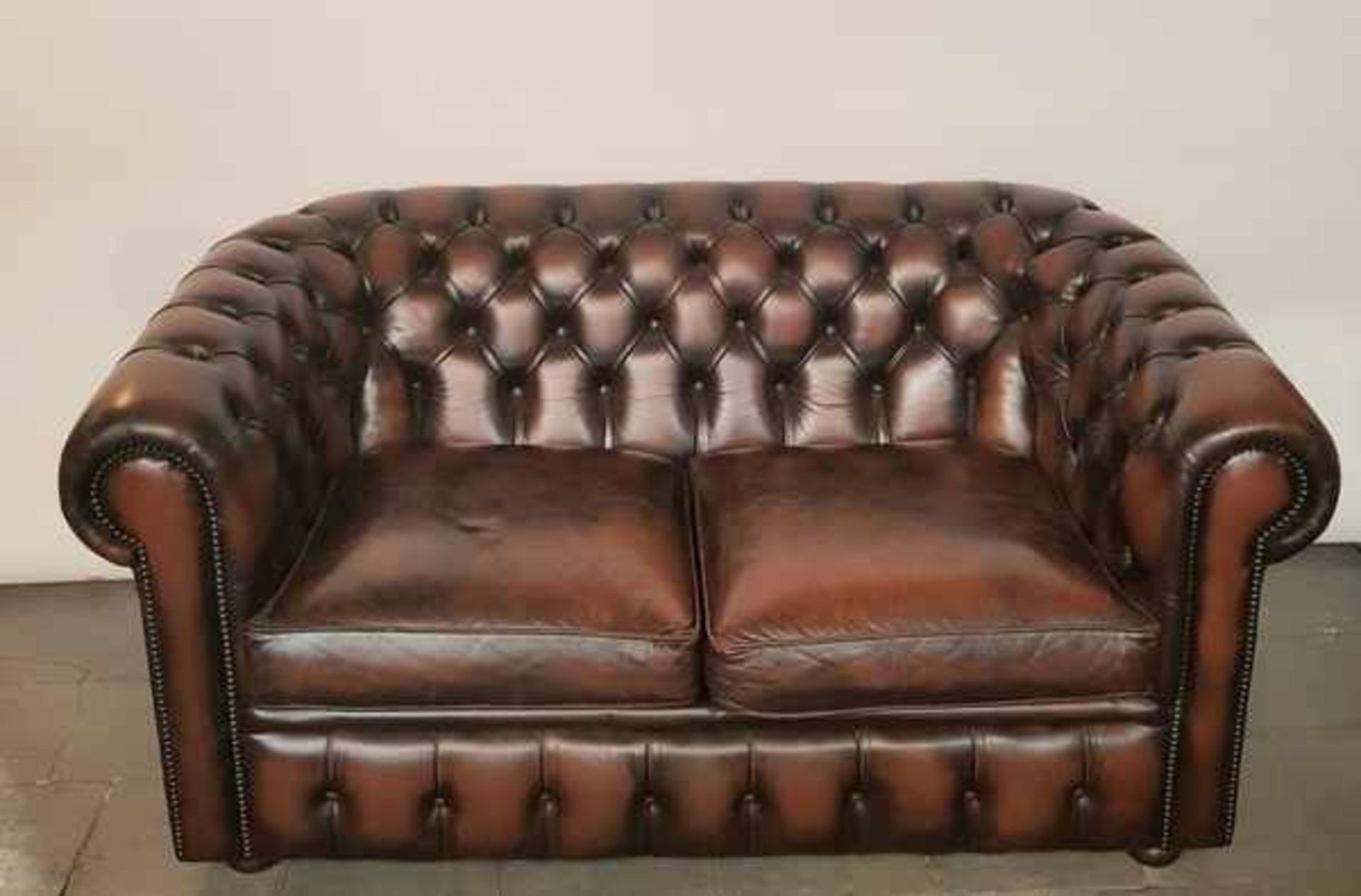 (Curiosa) Chesterfield stijl 2-zits bank - Bild 3 aus 3