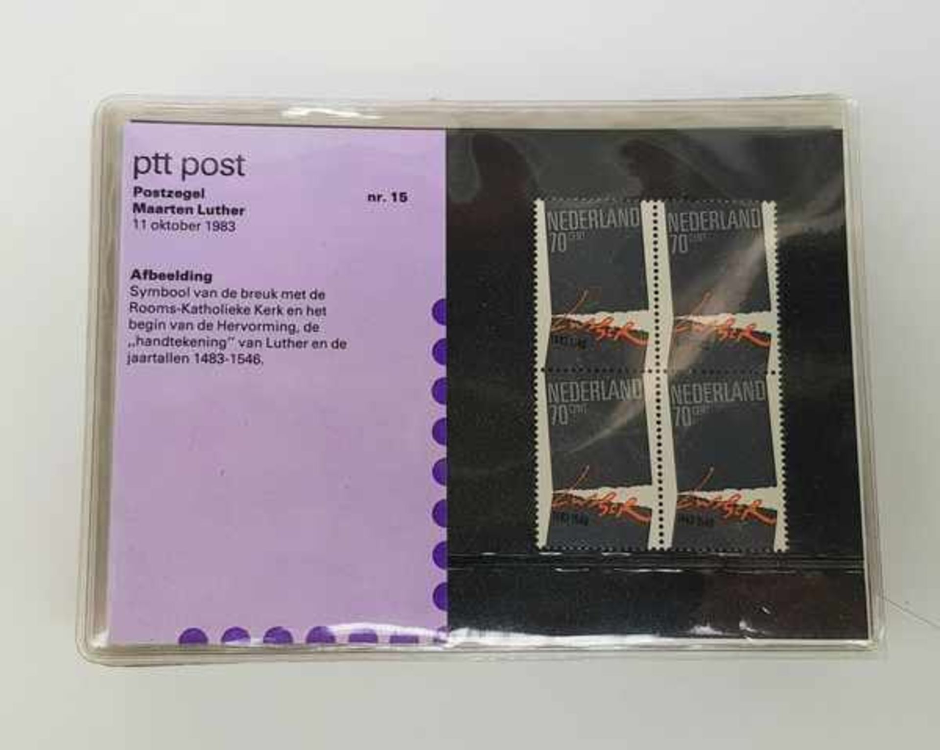 (Filatelie) Postzegelmapjes, eerste dag enveloppen en postzegelboekjes Nederland - Bild 2 aus 5