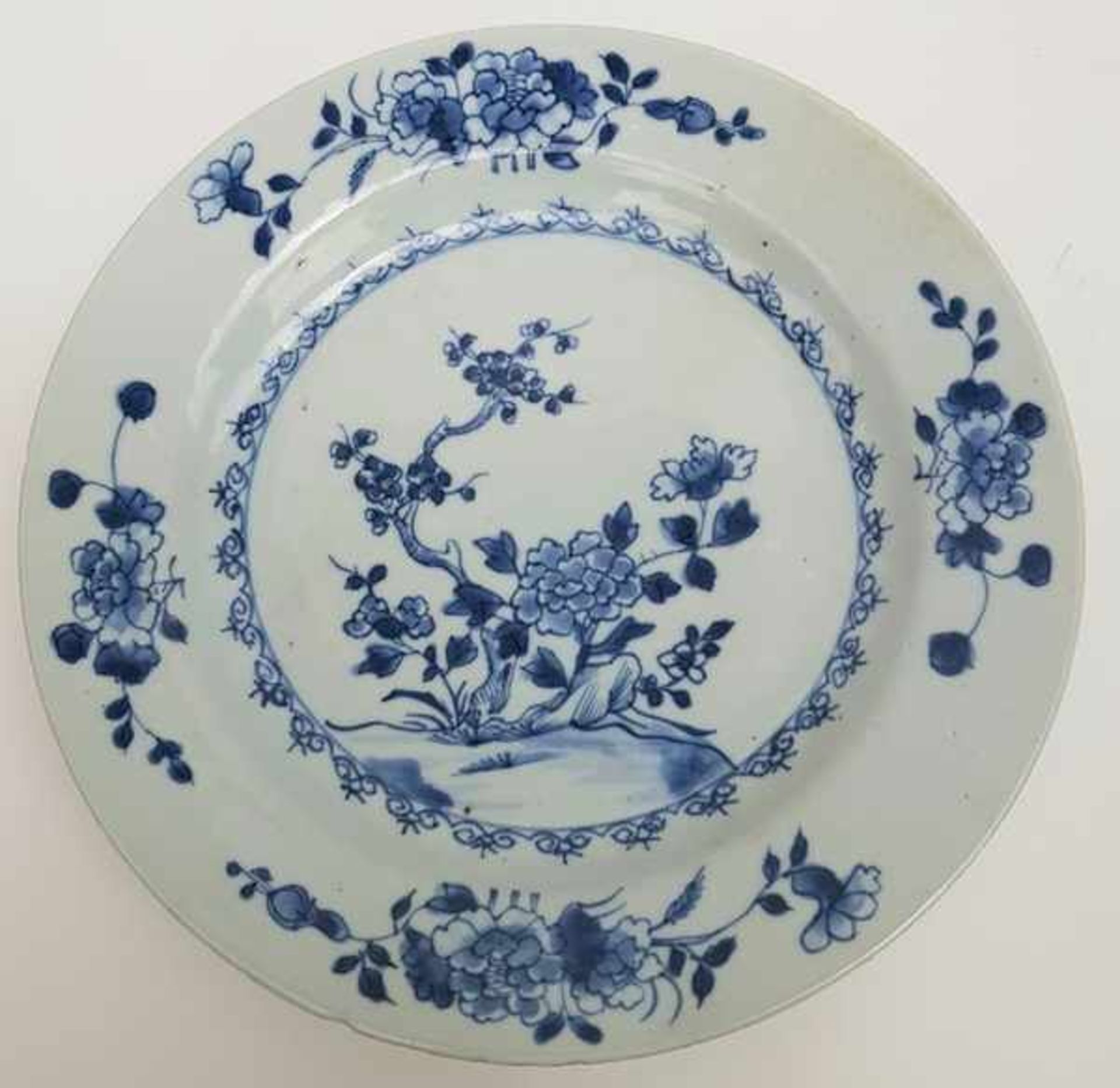 (Aziatica) Stel blauw witte borden - China - 18e eeuw (Chienlung periode) - Bild 3 aus 8