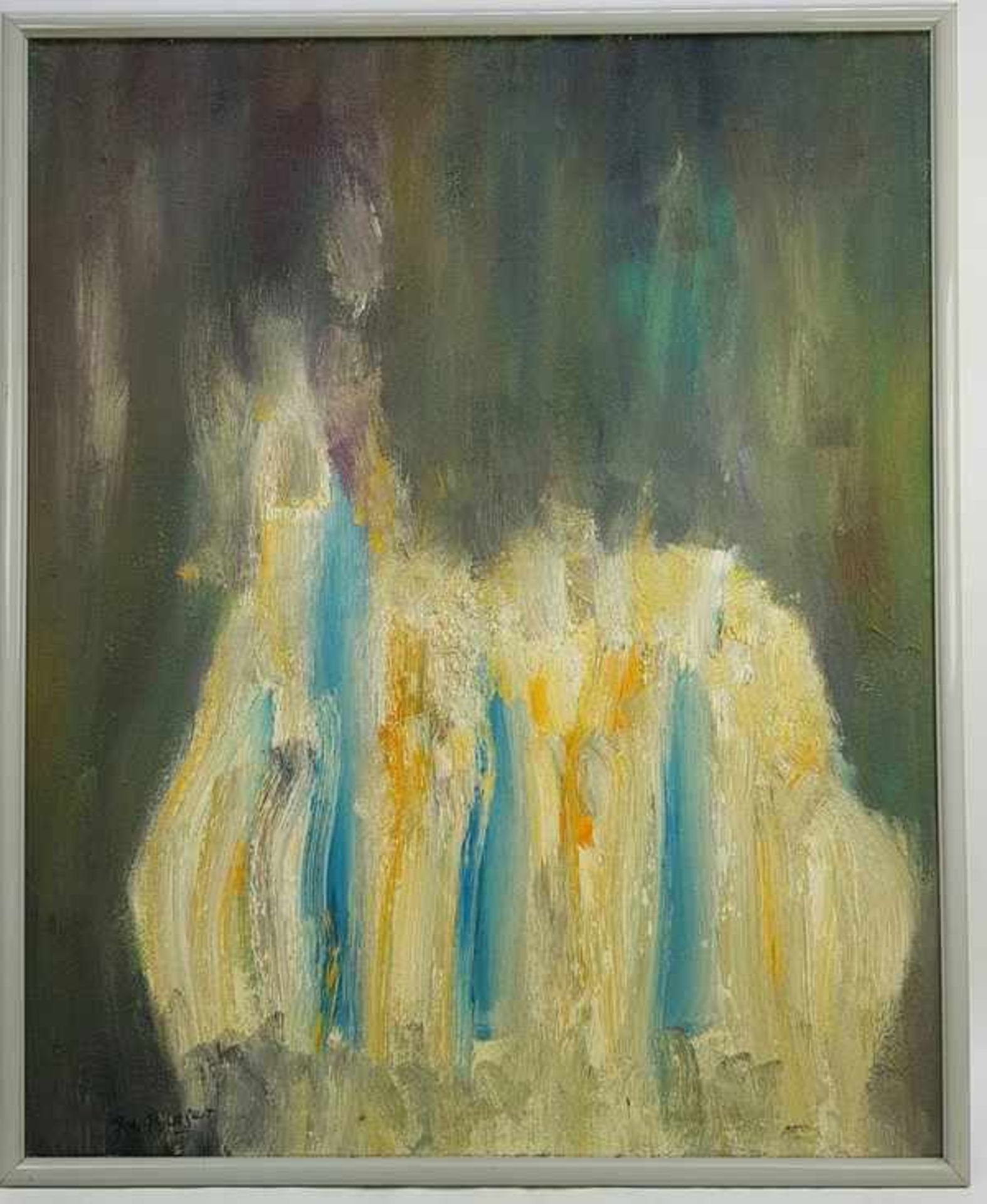 (Kunst) Schilderij, olieverf op doek, Jan Burgers