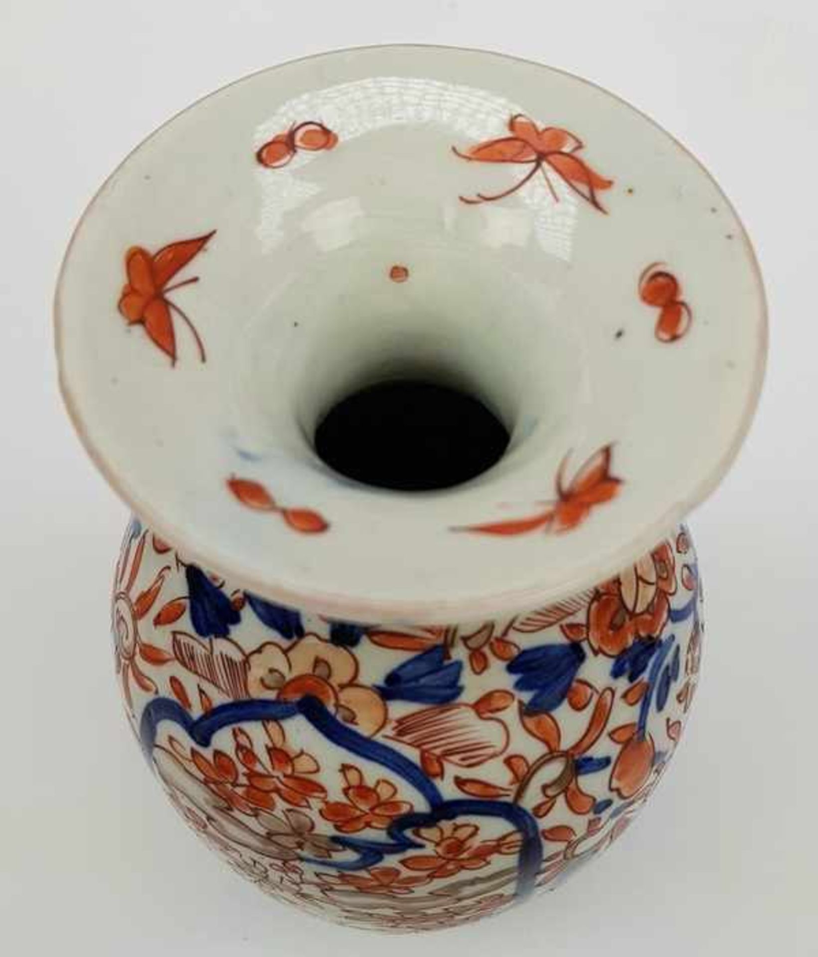 (Aziatica) Imari bord, schaal en vaas, Japan - Image 11 of 11