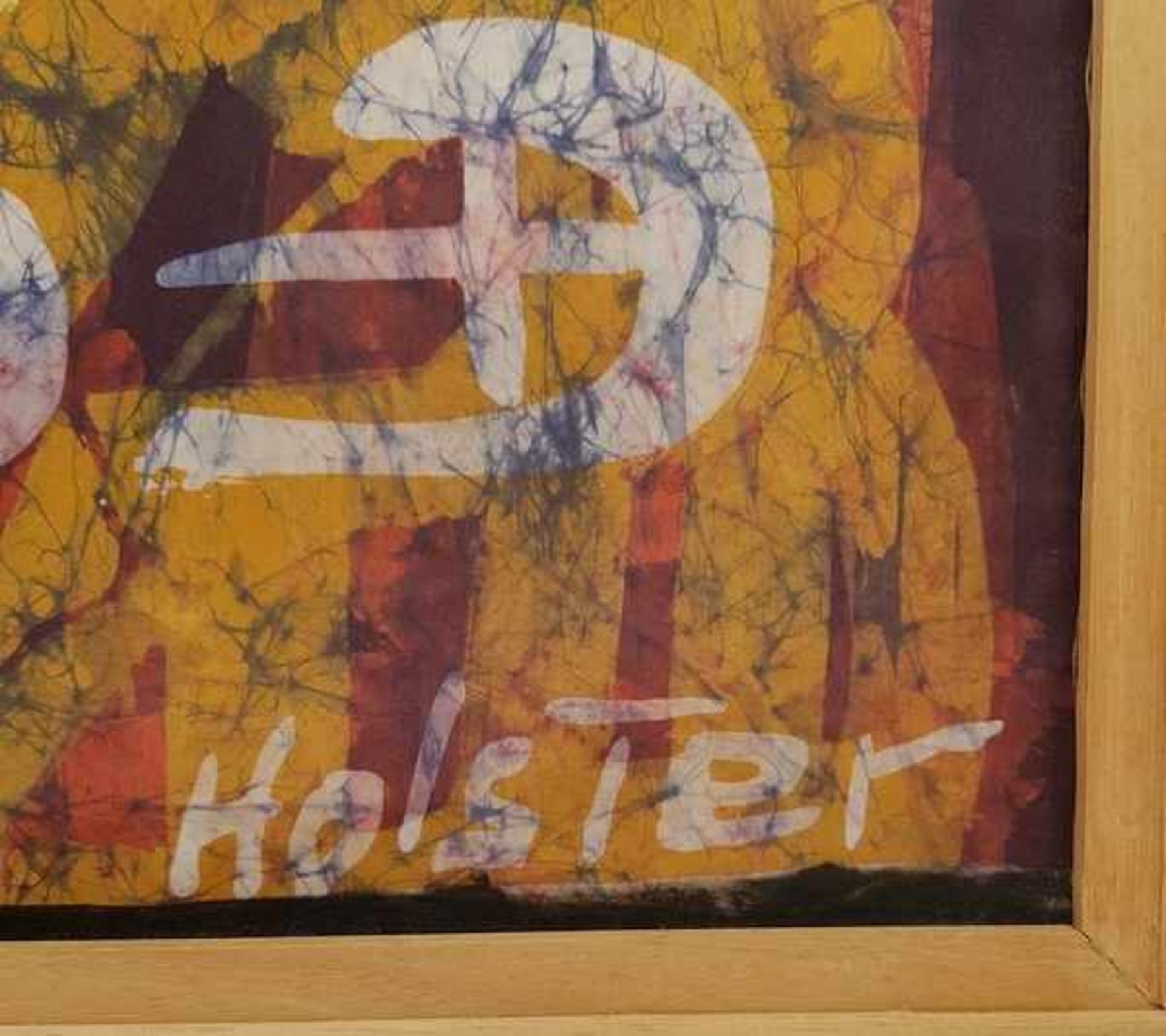 (Kunst) Batik schilderij, Frigitte Schaap-Holster - Bild 3 aus 5