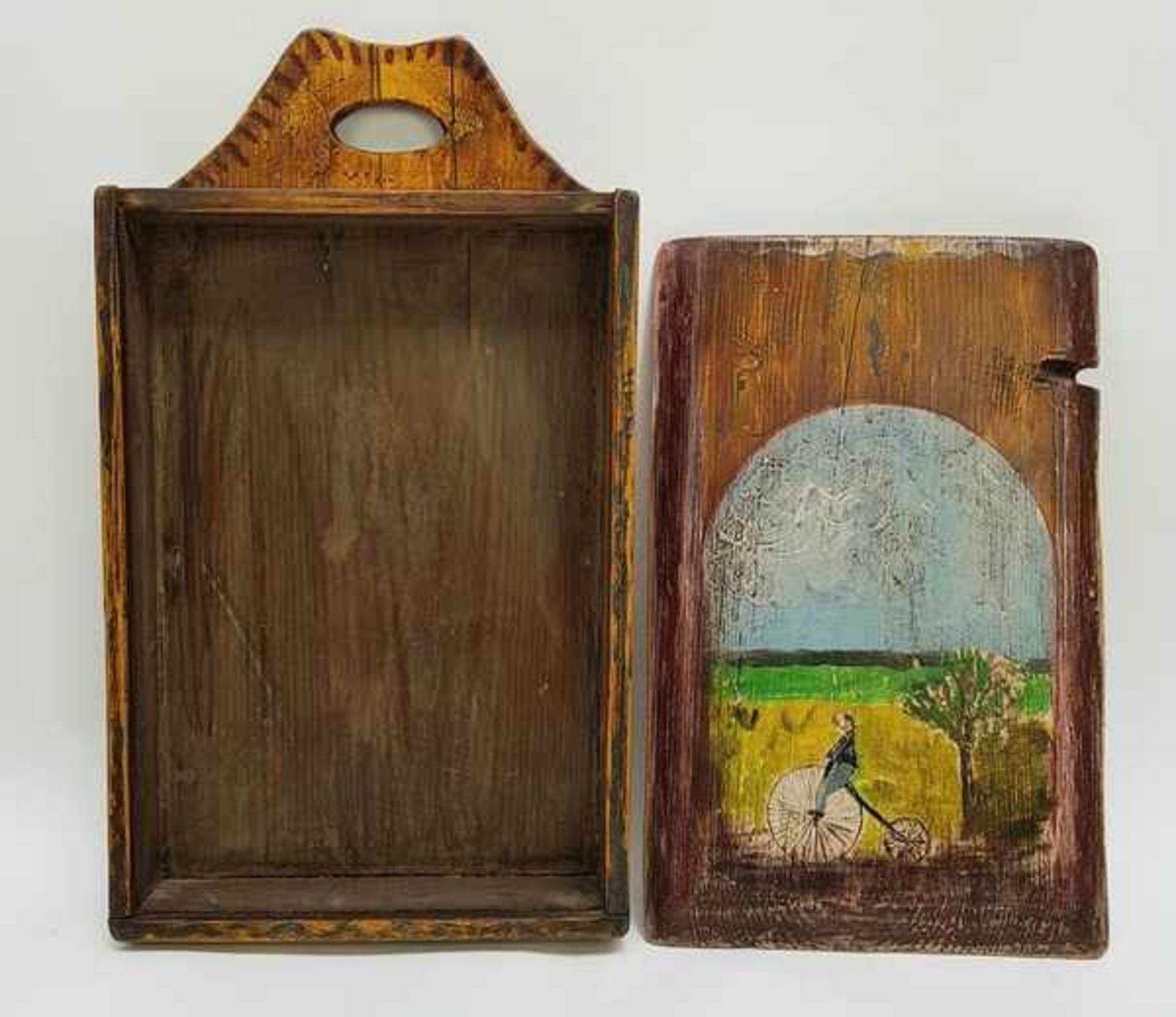 (Curiosa) Houten schooltas - Image 4 of 6