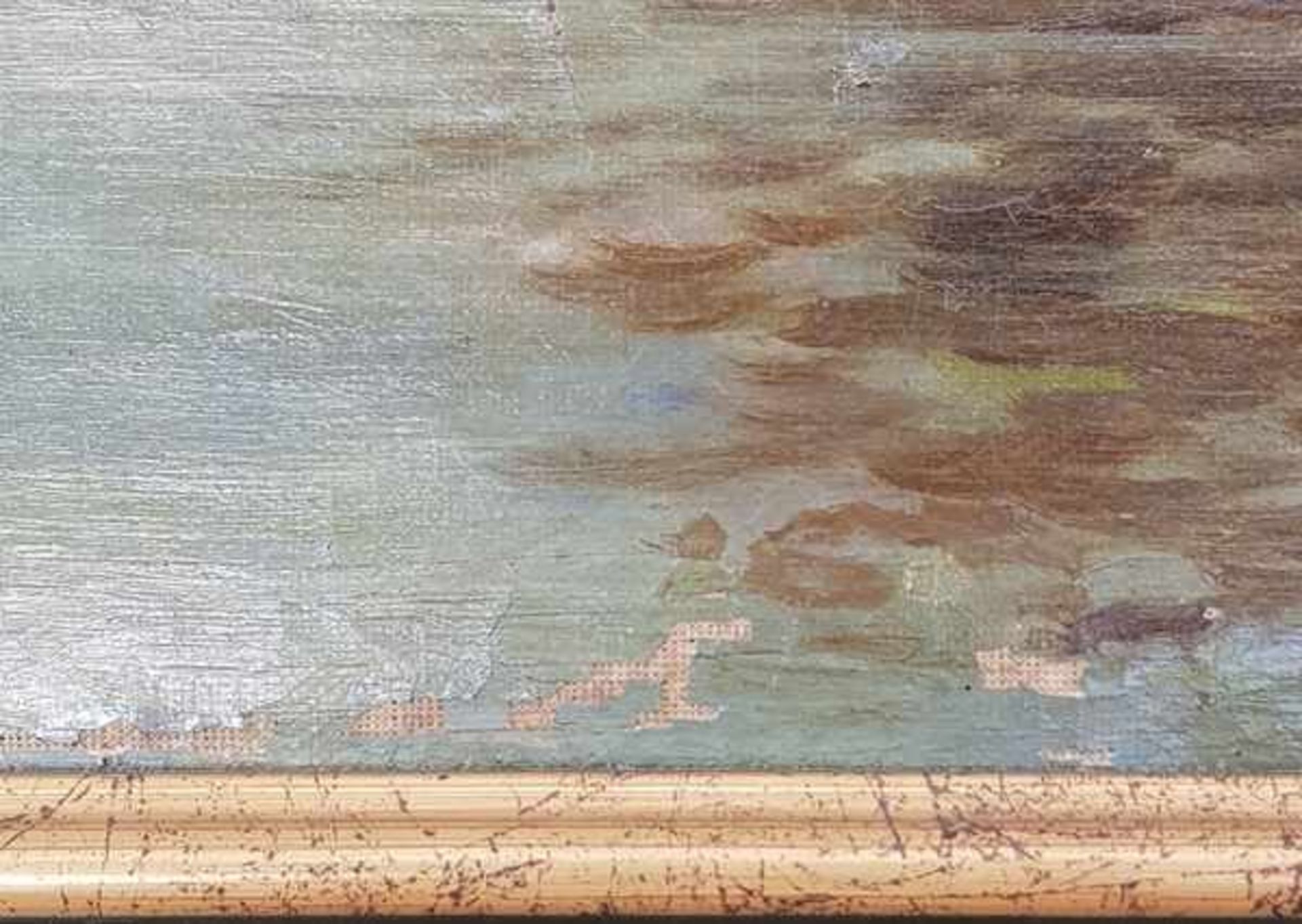 (Kunst) Schilderij, olieverf op doek, Van Wyck - Image 5 of 5