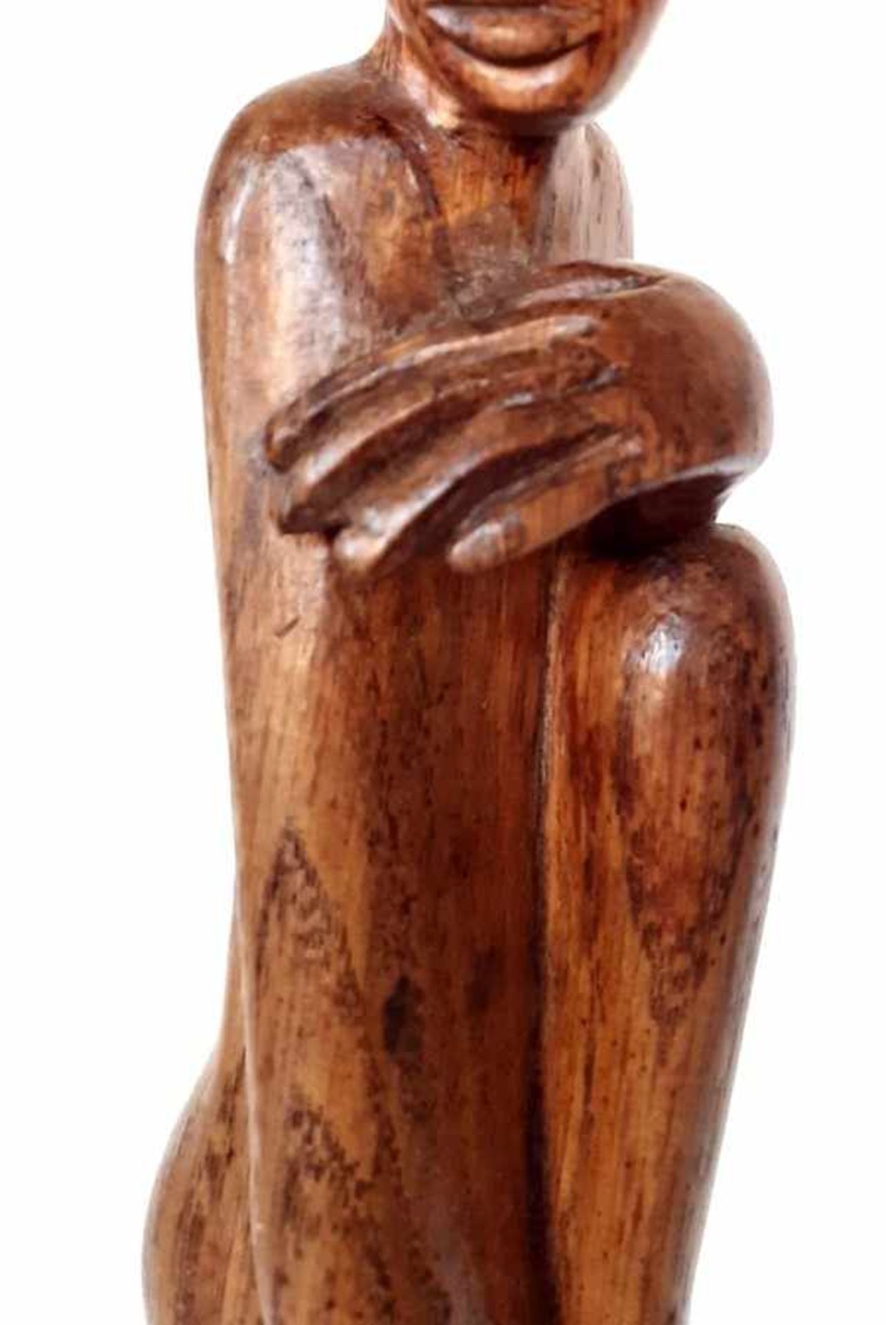 (Kunst) Houten sculptuur Art Deco - Image 4 of 8