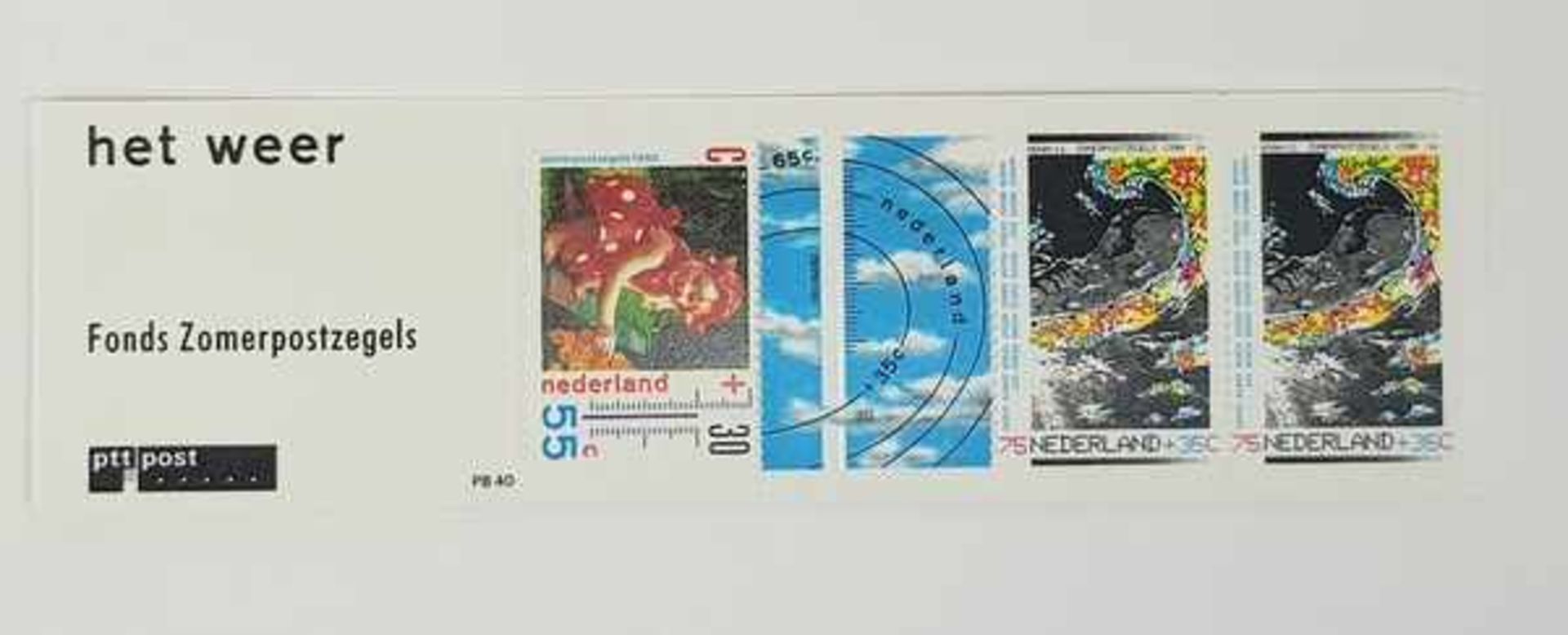 (Filatelie) Postzegelmapjes, eerste dag enveloppen en postzegelboekjes Nederland - Bild 5 aus 5