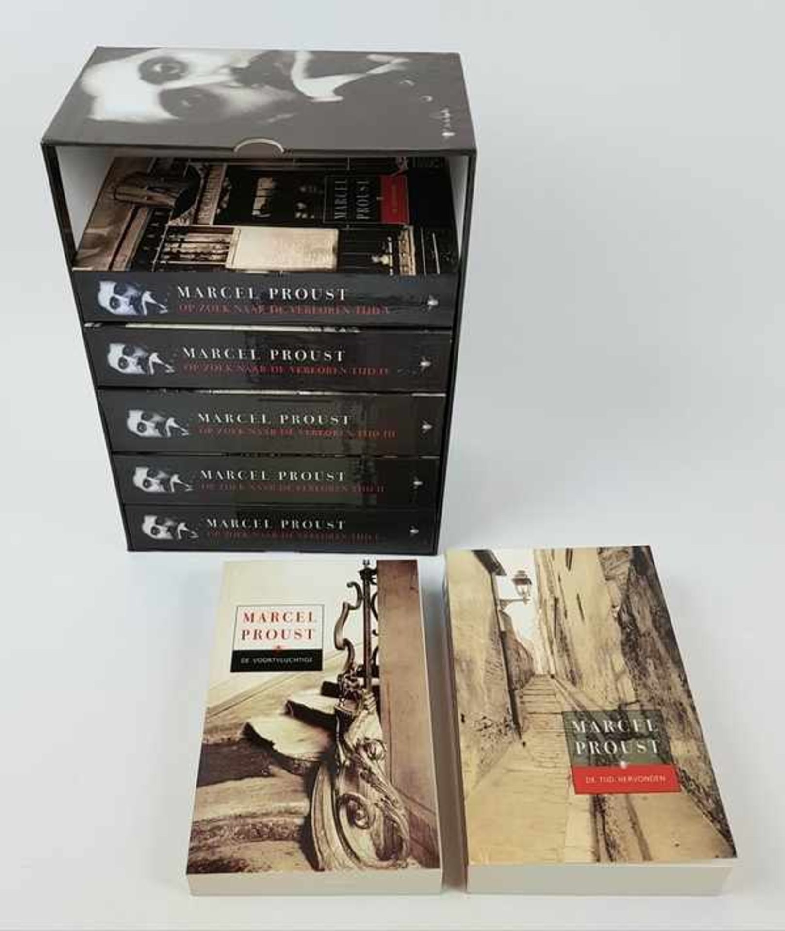 (Boeken) Marcel Proust: Op zoek naar de verloren tijd, paperback in cassette - Bild 3 aus 5