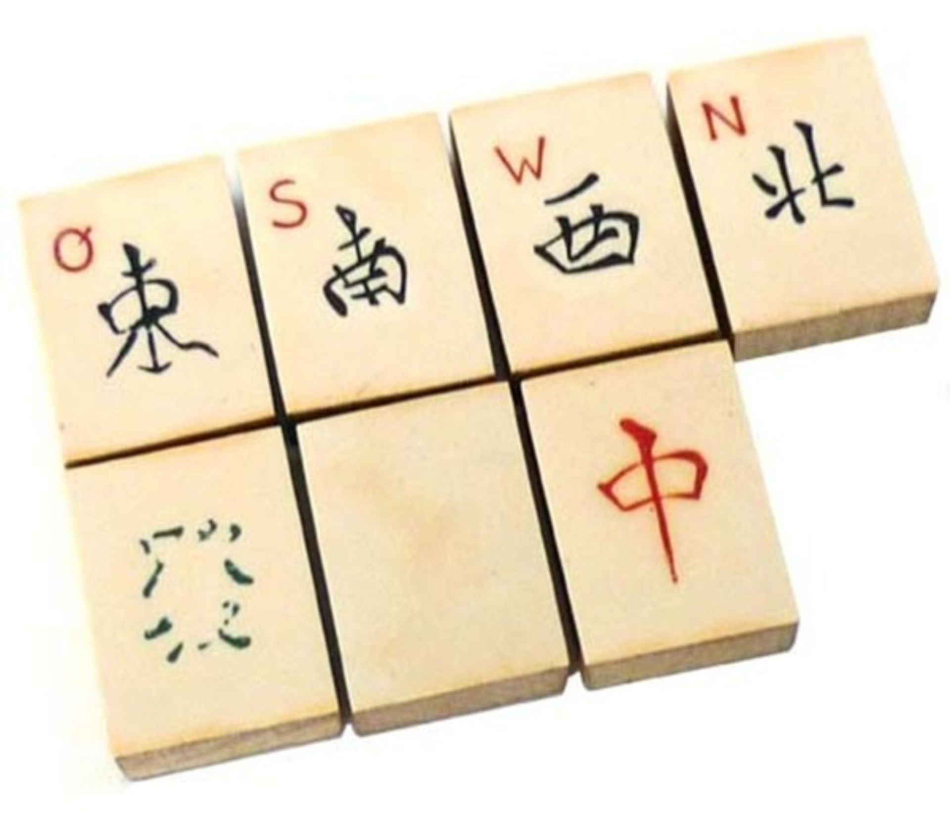 (Mahjong) Mahjong Europees, F. AD. Richter & Cie AG. ca. 1930 - Bild 15 aus 15