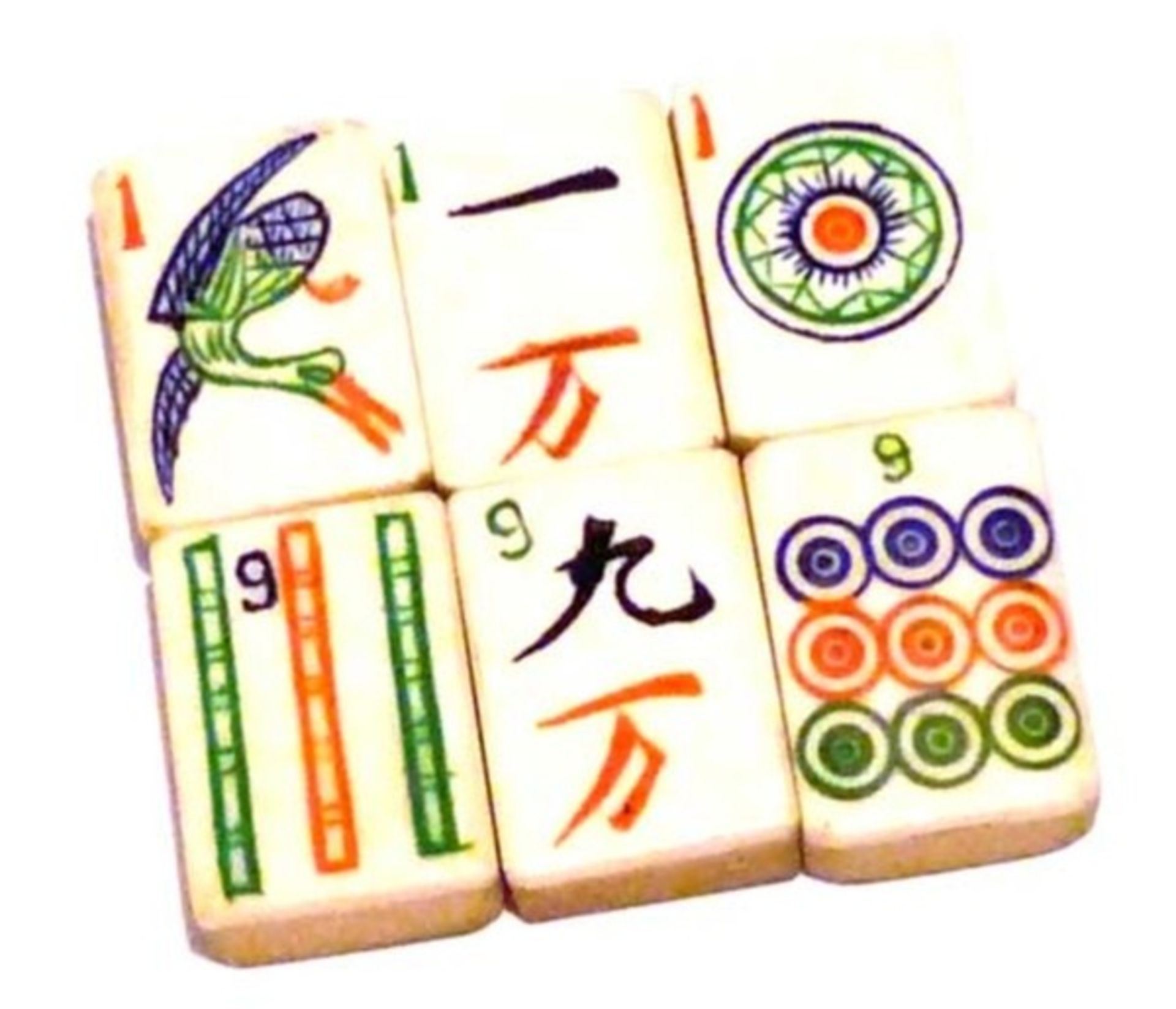 (Mahjong) Mahjong been & bamboe, ca. 1924 - Bild 14 aus 14