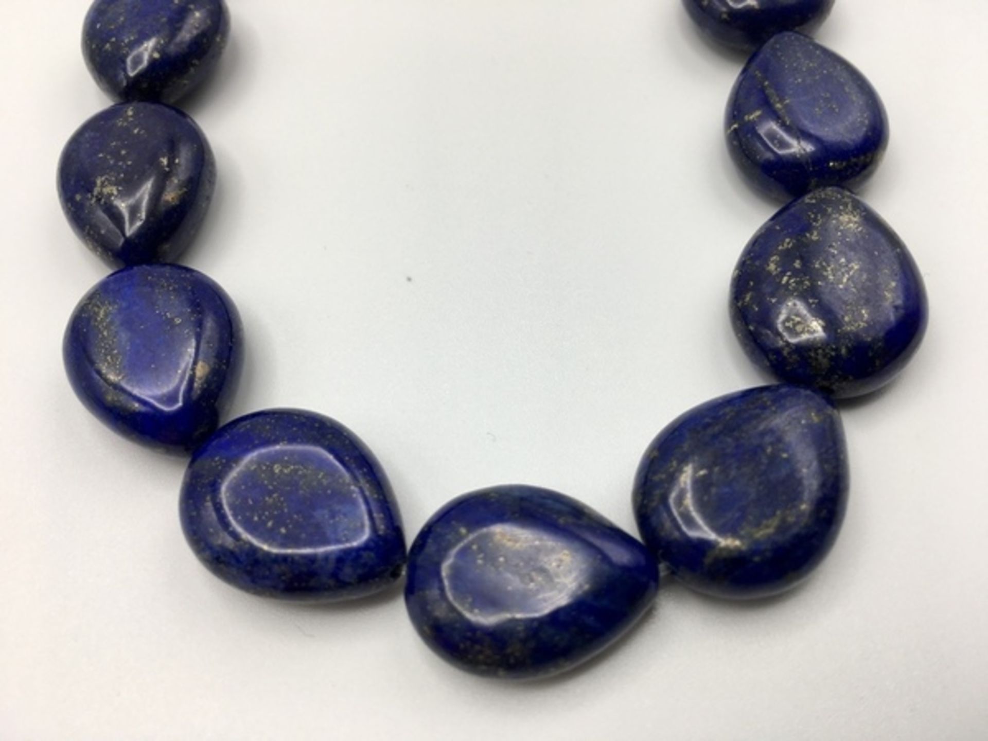 (Sieraden) Lapis Lazuli, halskettingen oorknoppen - Bild 5 aus 6