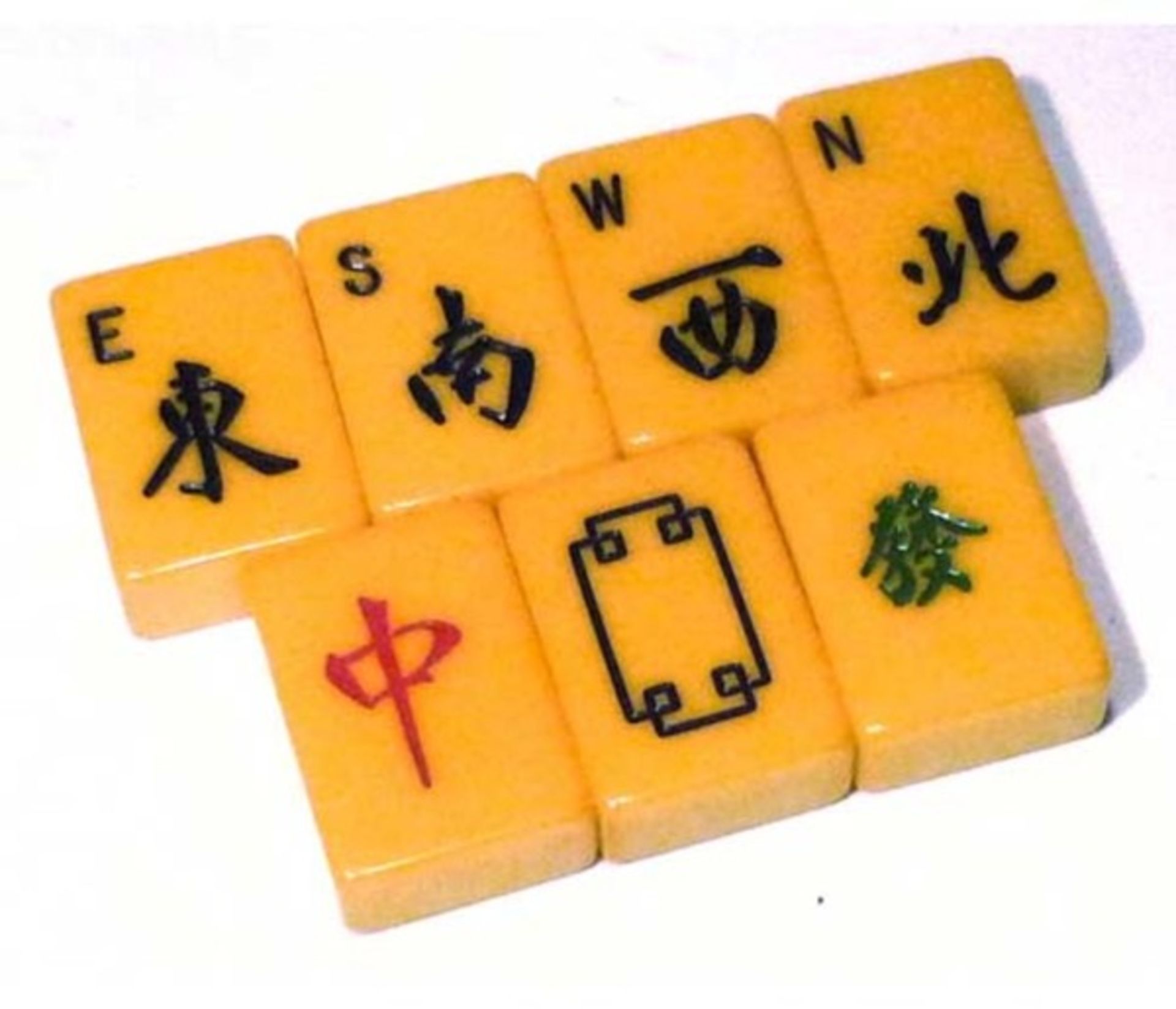(Mahjong) Mahjong kunststof, Royal Games, ca. 1930 - Bild 11 aus 12