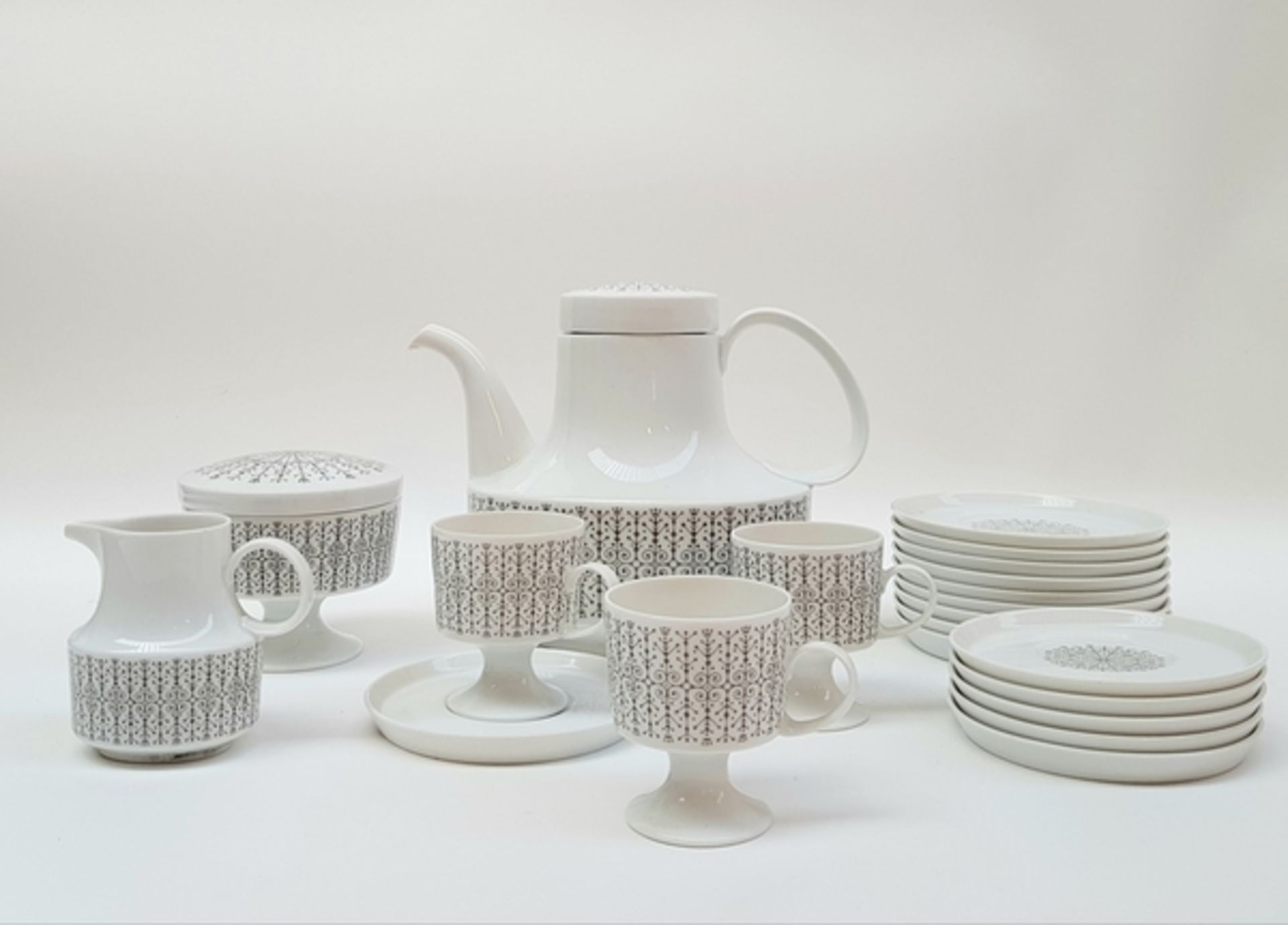 (Design) Porseleinen servies Rosenthal Duitsland