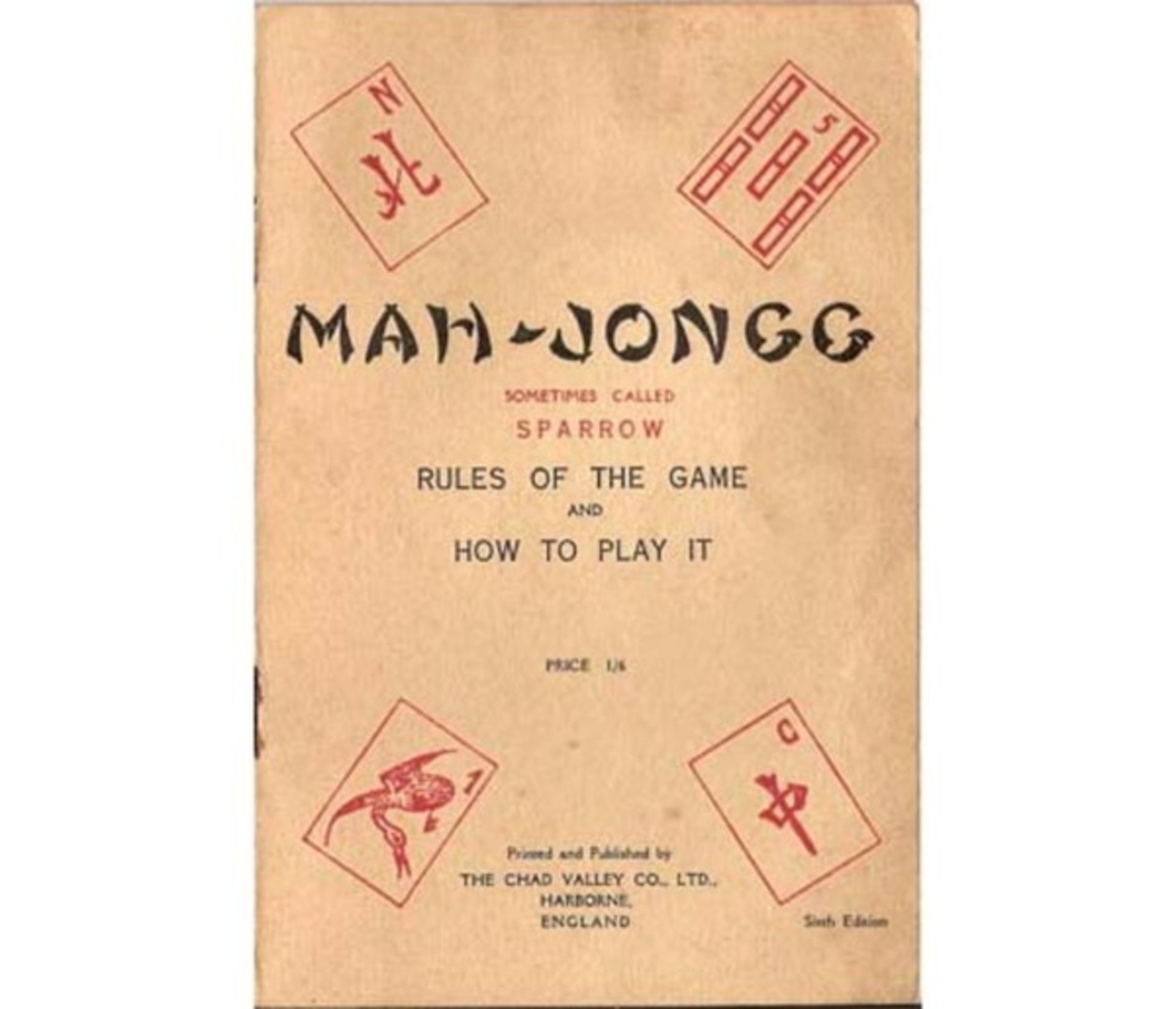 (Mahjong) Mahjong Chad Valley, 4-laden doos, 1924 - Bild 5 aus 17