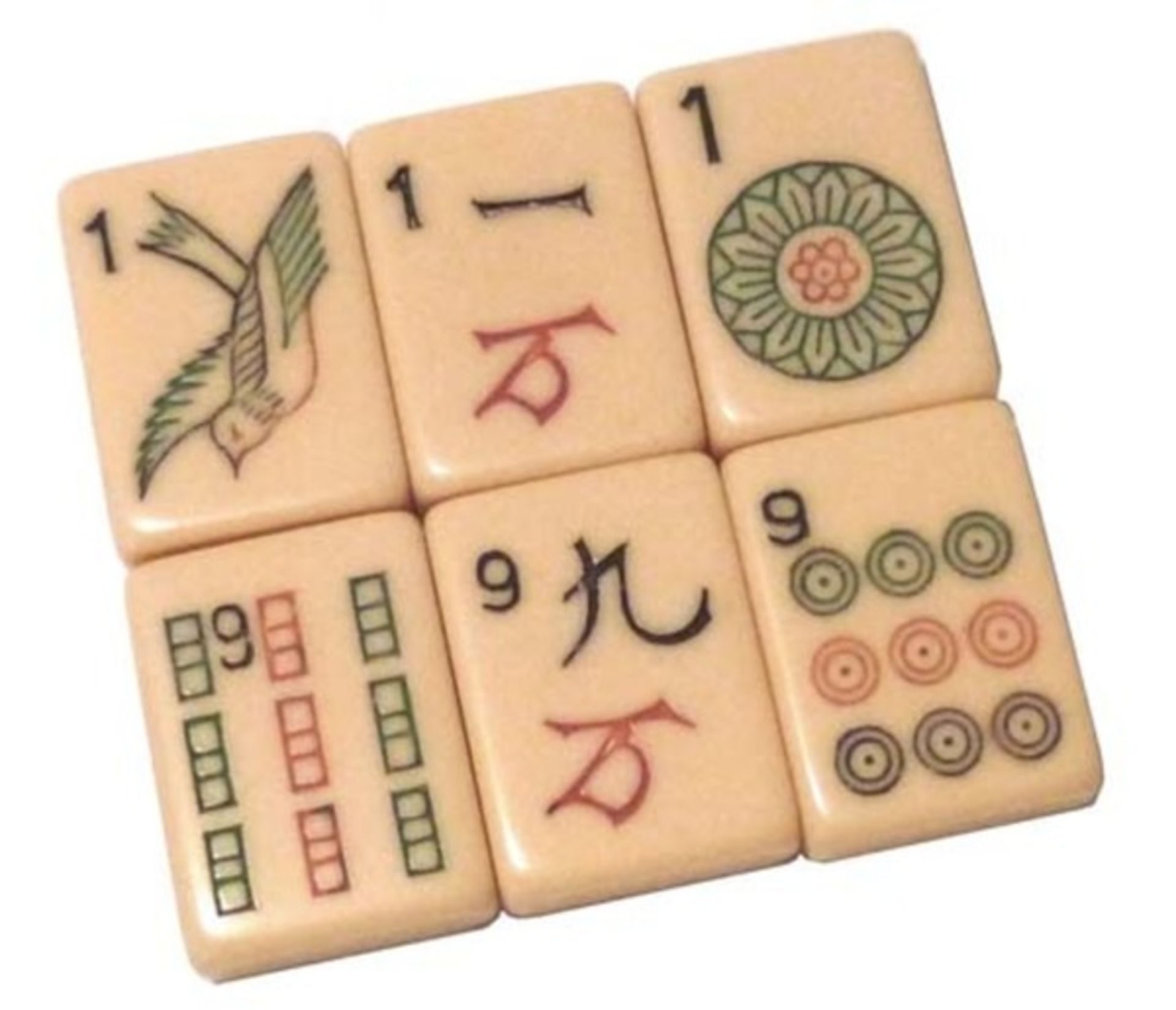 (Mahjong) Mahjong, Piroxloid Products Corporation, 1923 - Bild 5 aus 8