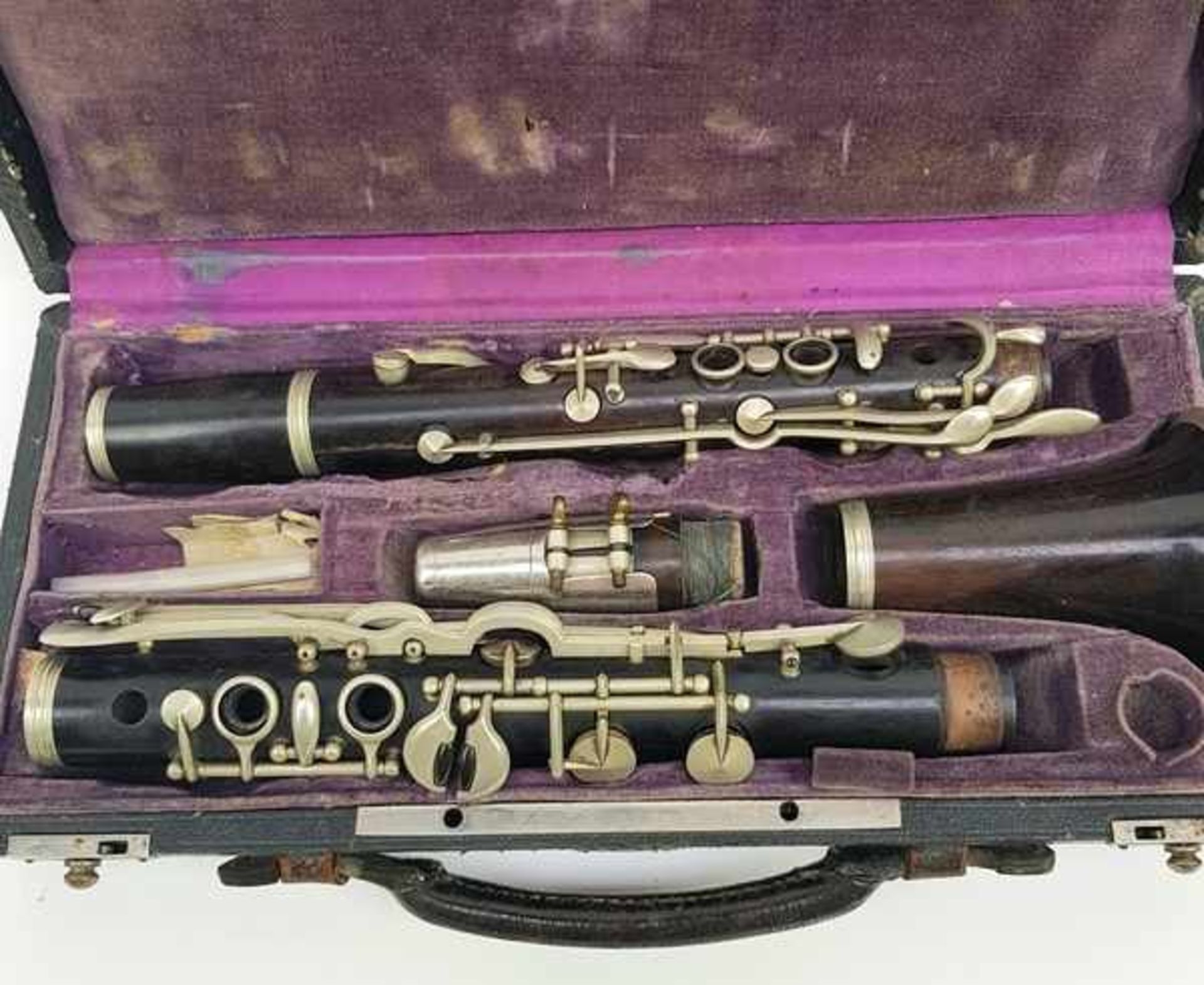 (Muziekinstrumenten) Klarinet Couesnon Company Paris - Bild 3 aus 6