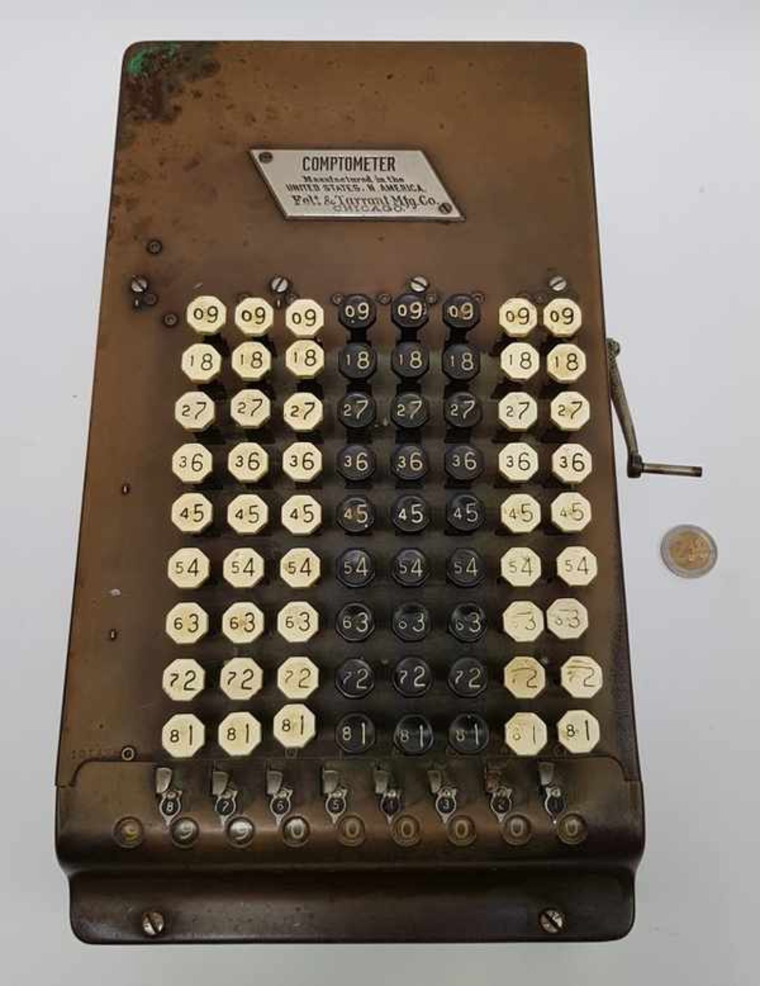 (Antiek) Comptometer Felt & Tarrant - Bild 2 aus 9