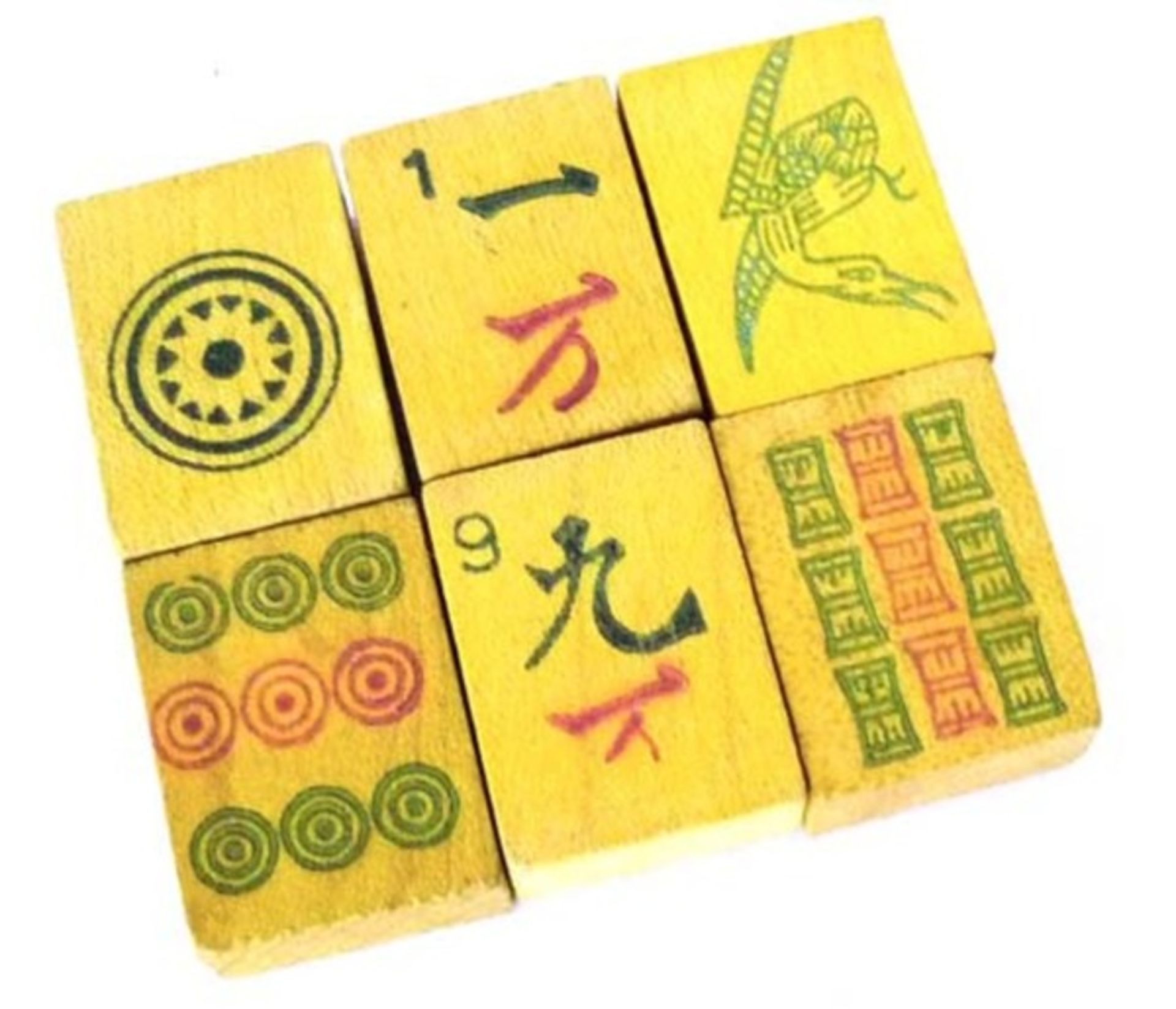 (Mahjong) Mahjong The Hillson Company Boston, Ma Chiang versie, jaren '20 - Bild 9 aus 13