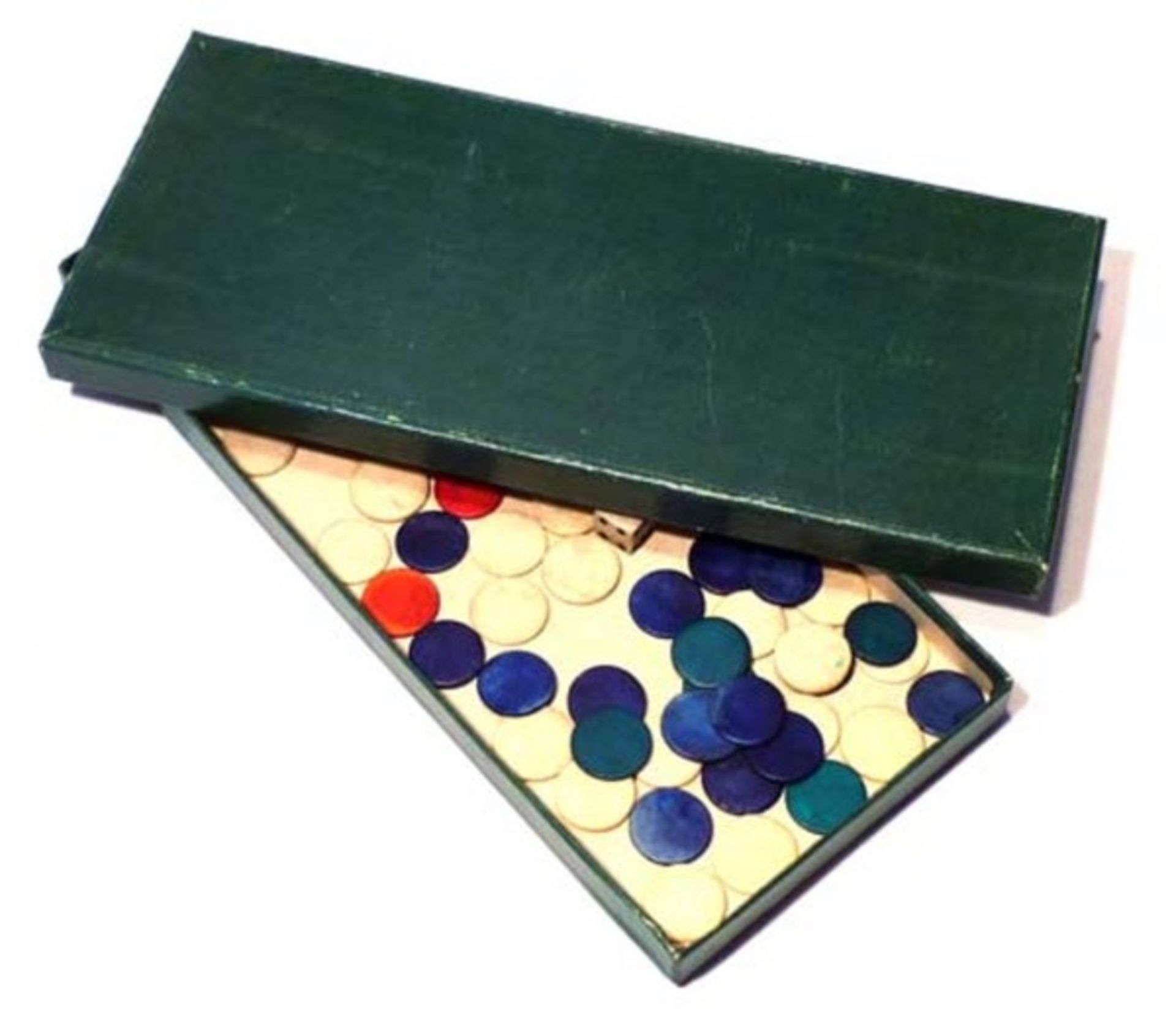 (Mahjong) Mahjong Europees, Marque de Fabrique JTR Paris, ca. 1930 - Bild 11 aus 16