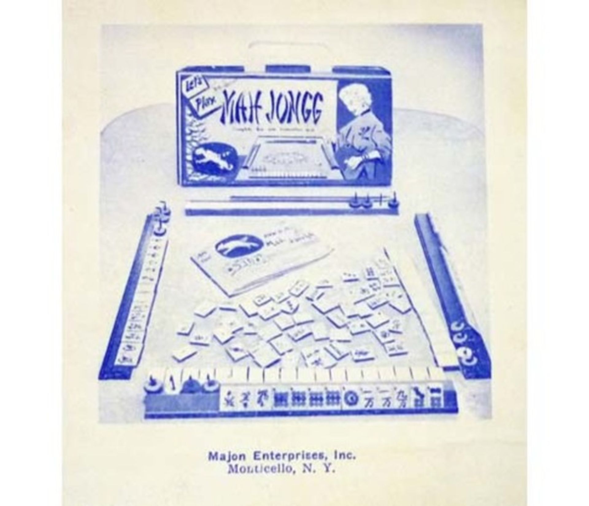 (Mahjong) Mahjong VS, Let's Play Mah Jongg, jaren '50 - Bild 3 aus 10