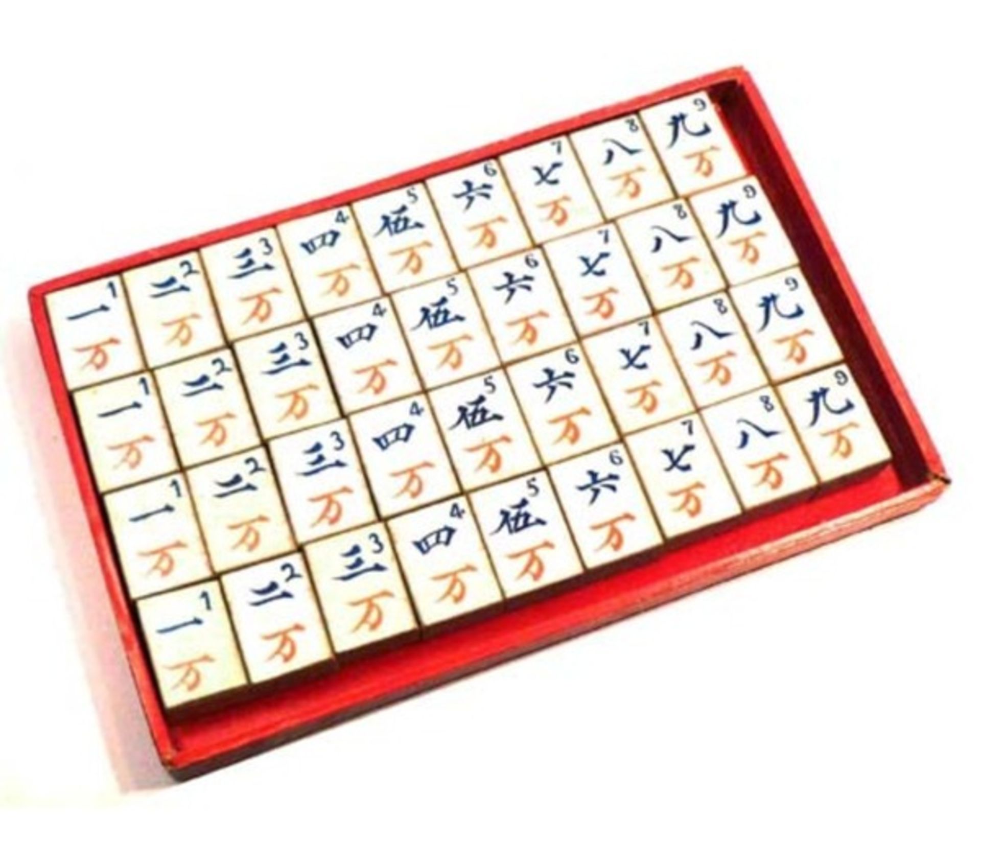 (Mahjong) Mahjong Chad Valley, 5-laden doos, 1923 - Bild 10 aus 15