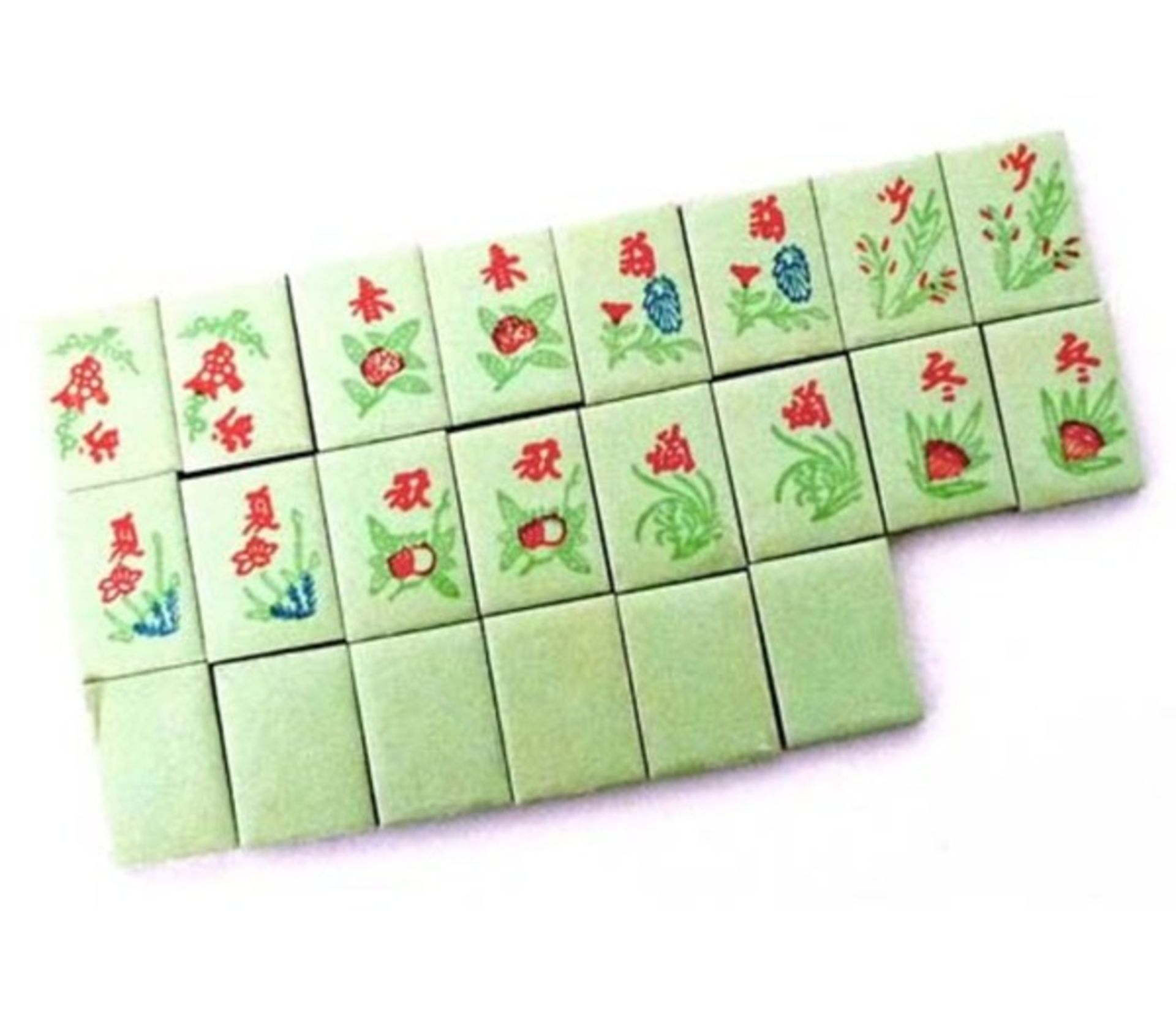 (Mahjong) Mahjong VS, Let's Play Mah Jongg, jaren '50 - Bild 15 aus 17