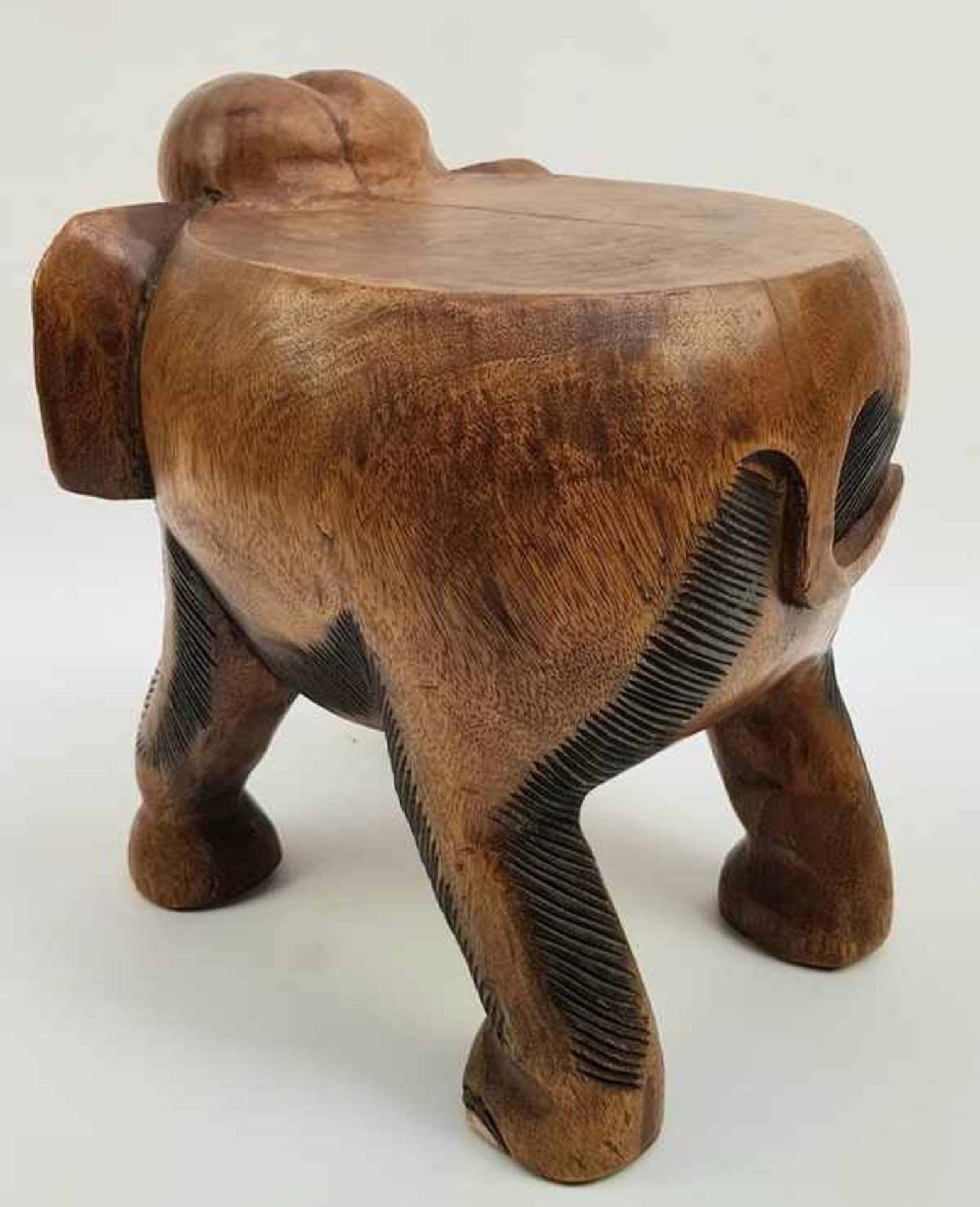 (Curiosa) Houten kruk olifant - Bild 4 aus 6