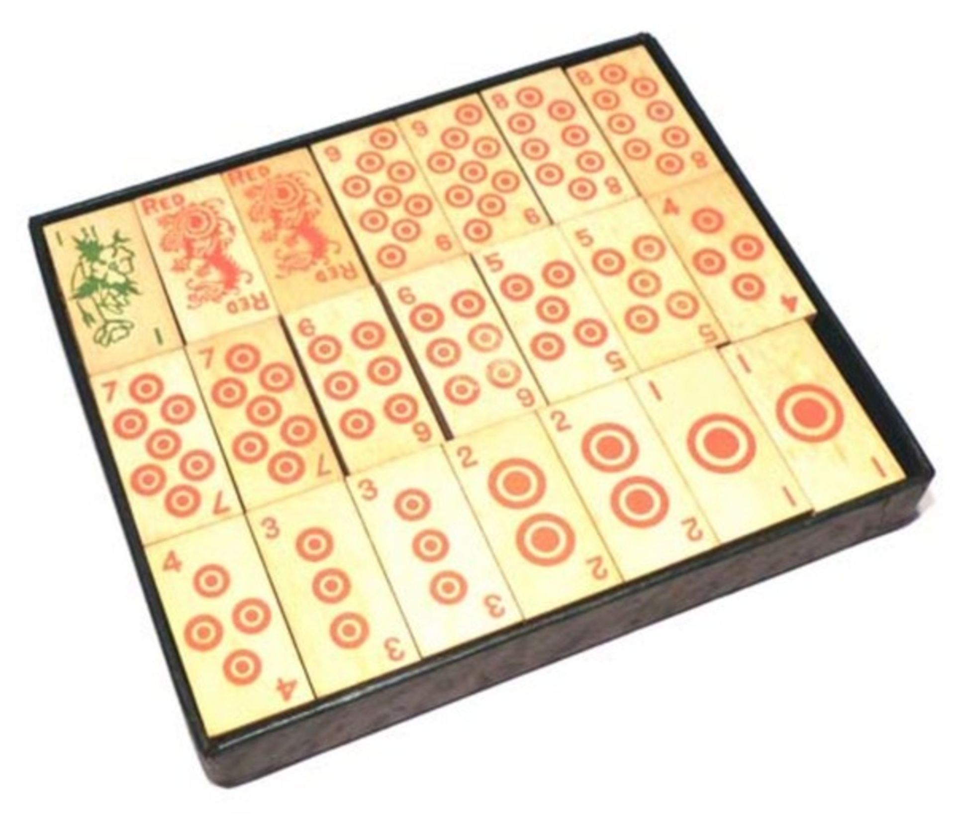 (Mahjong) Mahjong, Parker Brothers "Popular Edition", 1923 - Bild 10 aus 15