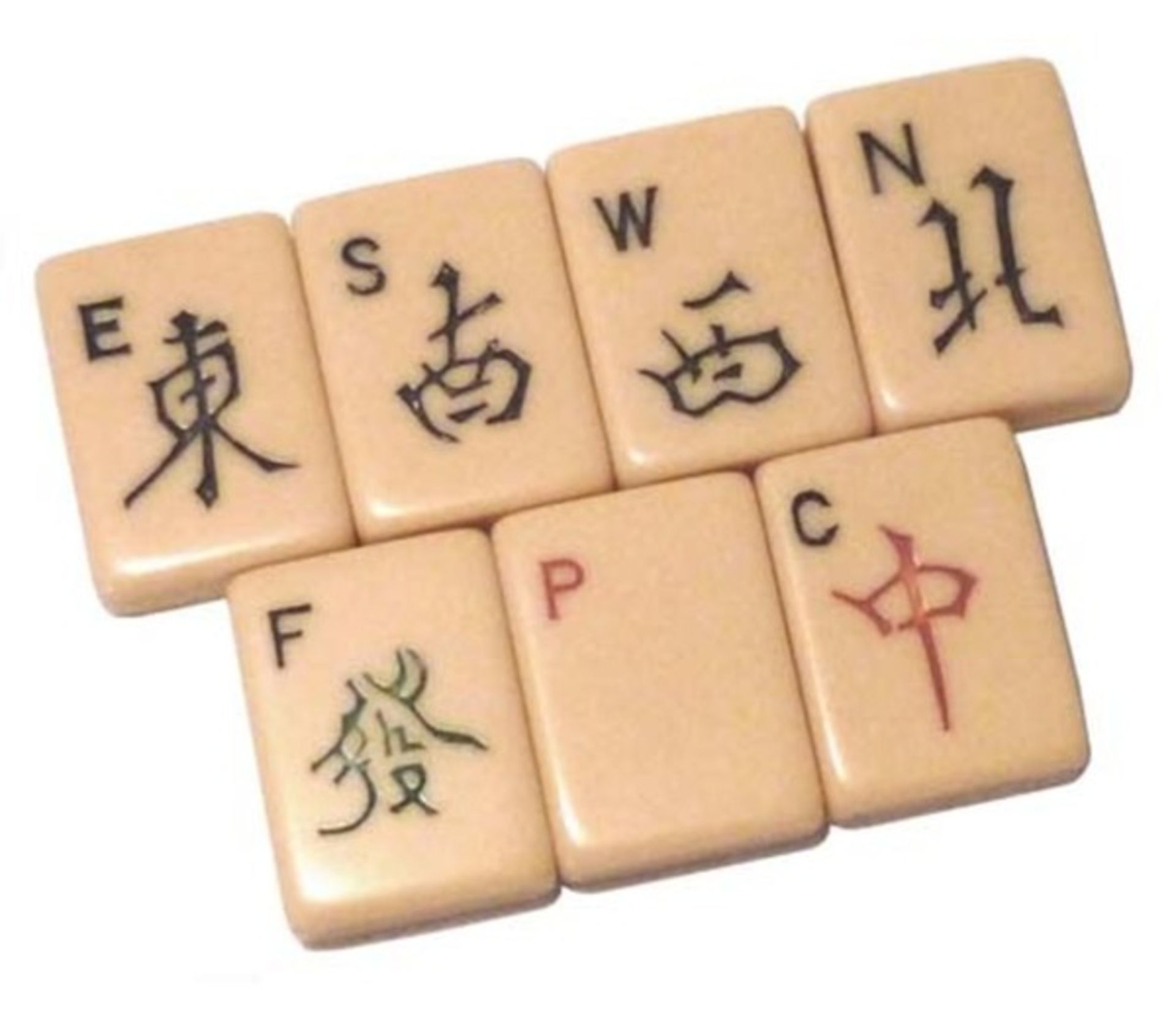 (Mahjong) Mahjong, Piroxloid Products Corporation, 1923 - Bild 6 aus 8