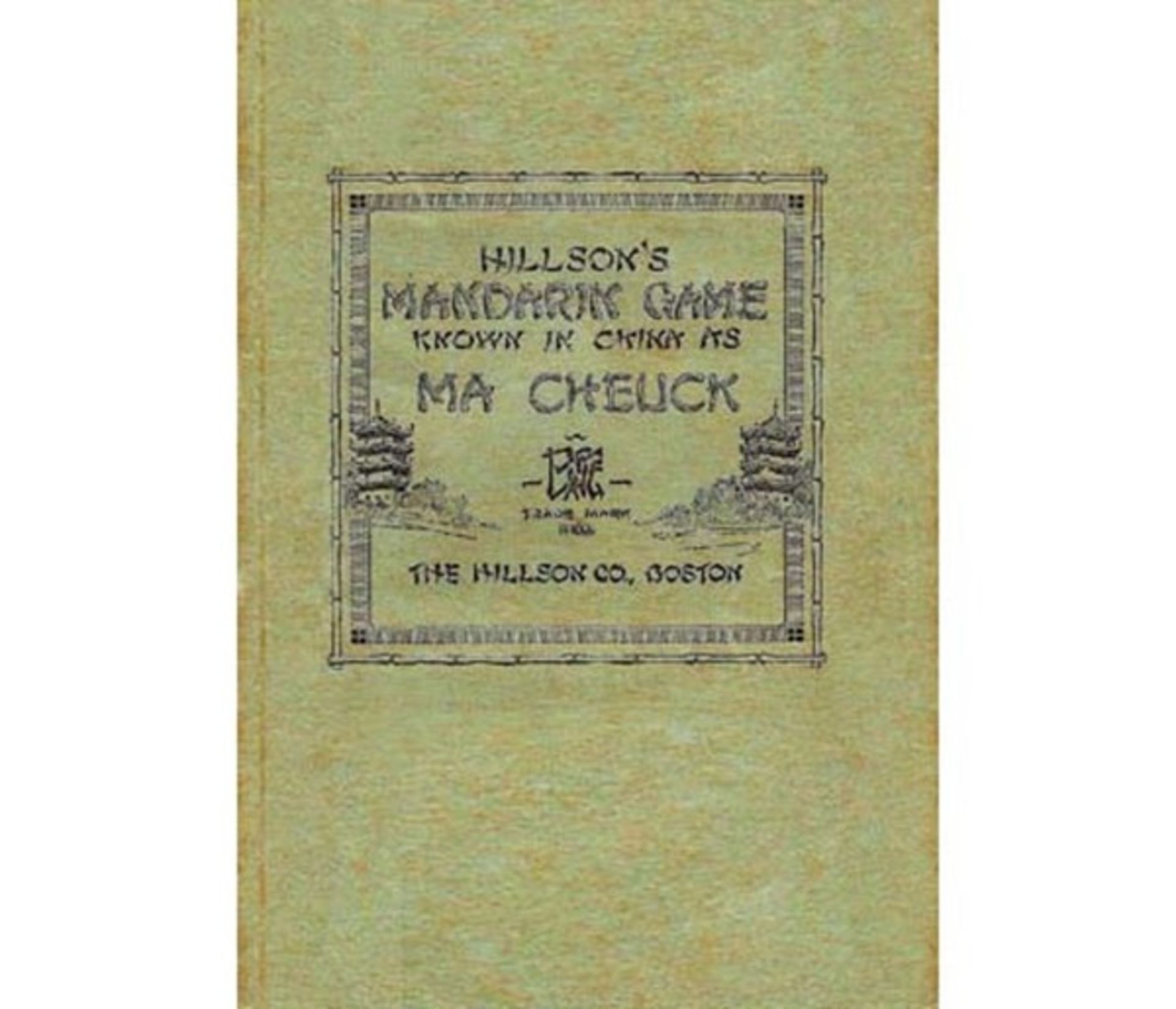 (Mahjong) Mahjong, The Hillson Company Boston, ca. 1924 - Bild 7 aus 16