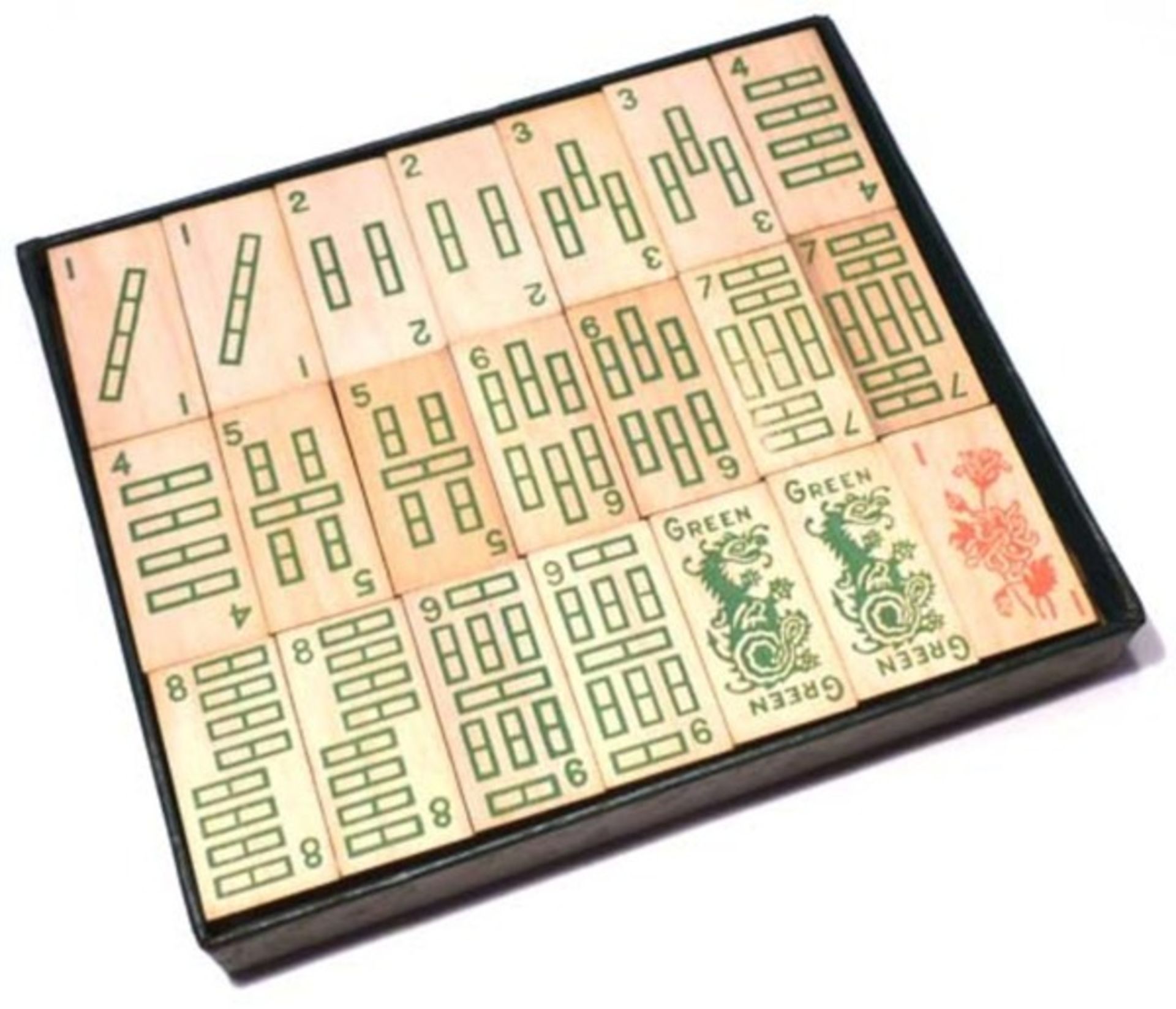 (Mahjong) Mahjong, Parker Brothers "Popular Edition", 1923 - Bild 12 aus 15