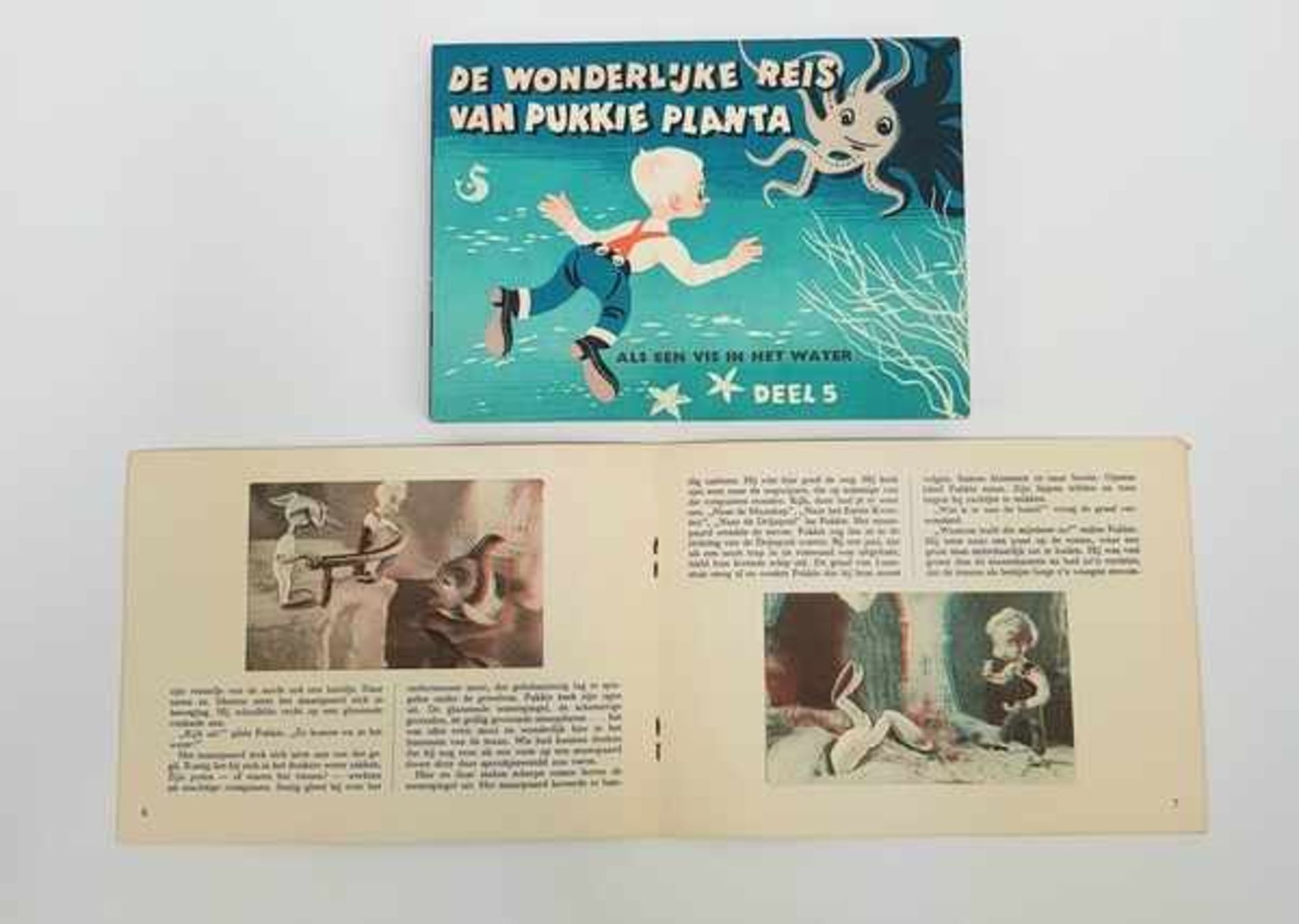 (Boeken) De wonderlijke reis van Pukkie Planta, jaren '50 - Bild 2 aus 5