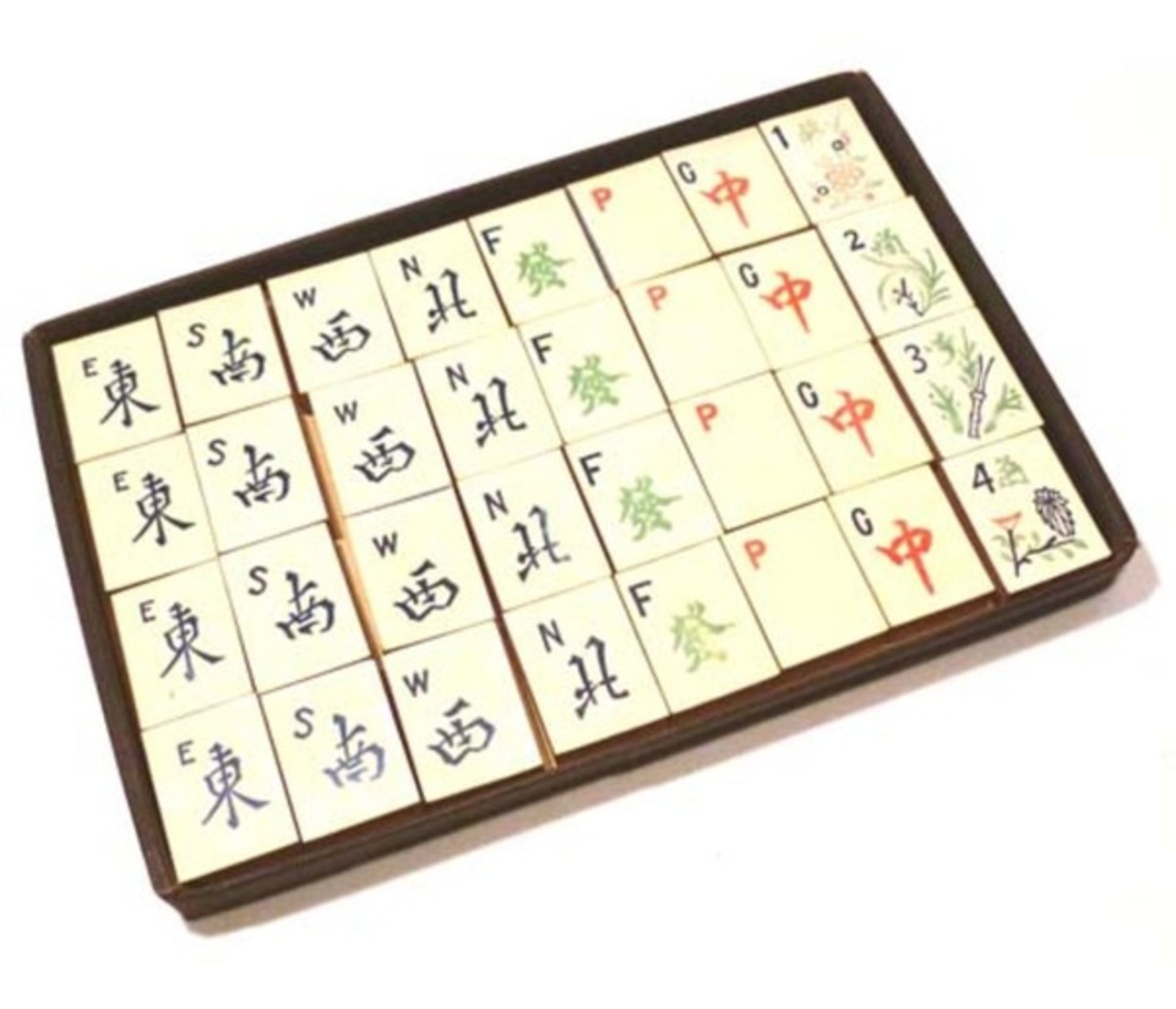 (Mahjong) Mahjong, The Hillson Company Boston, ca. 1924 - Bild 11 aus 16