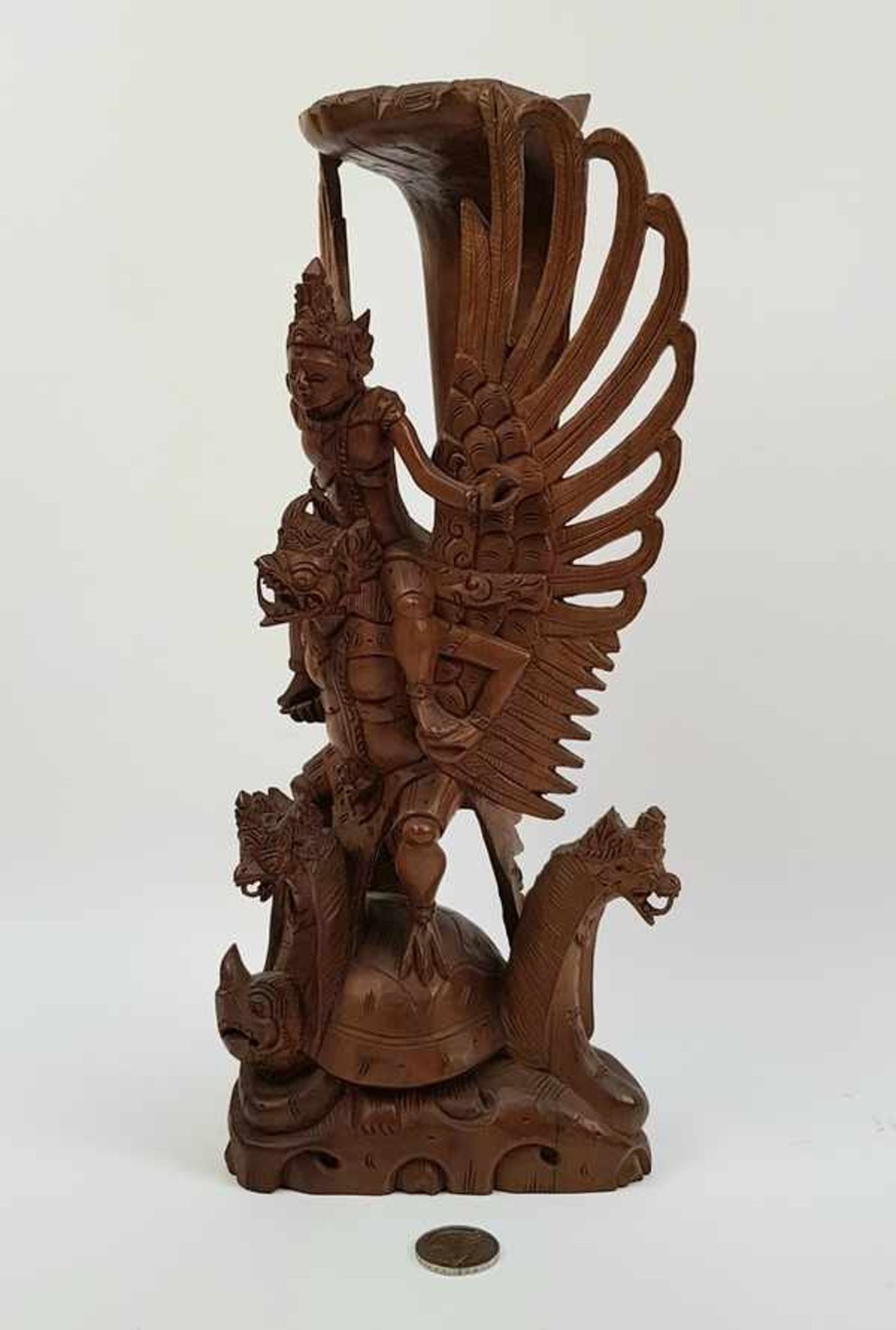 (Aziatica) Balinees houtsnijwerk Garuda, Indonesië - Bild 3 aus 7