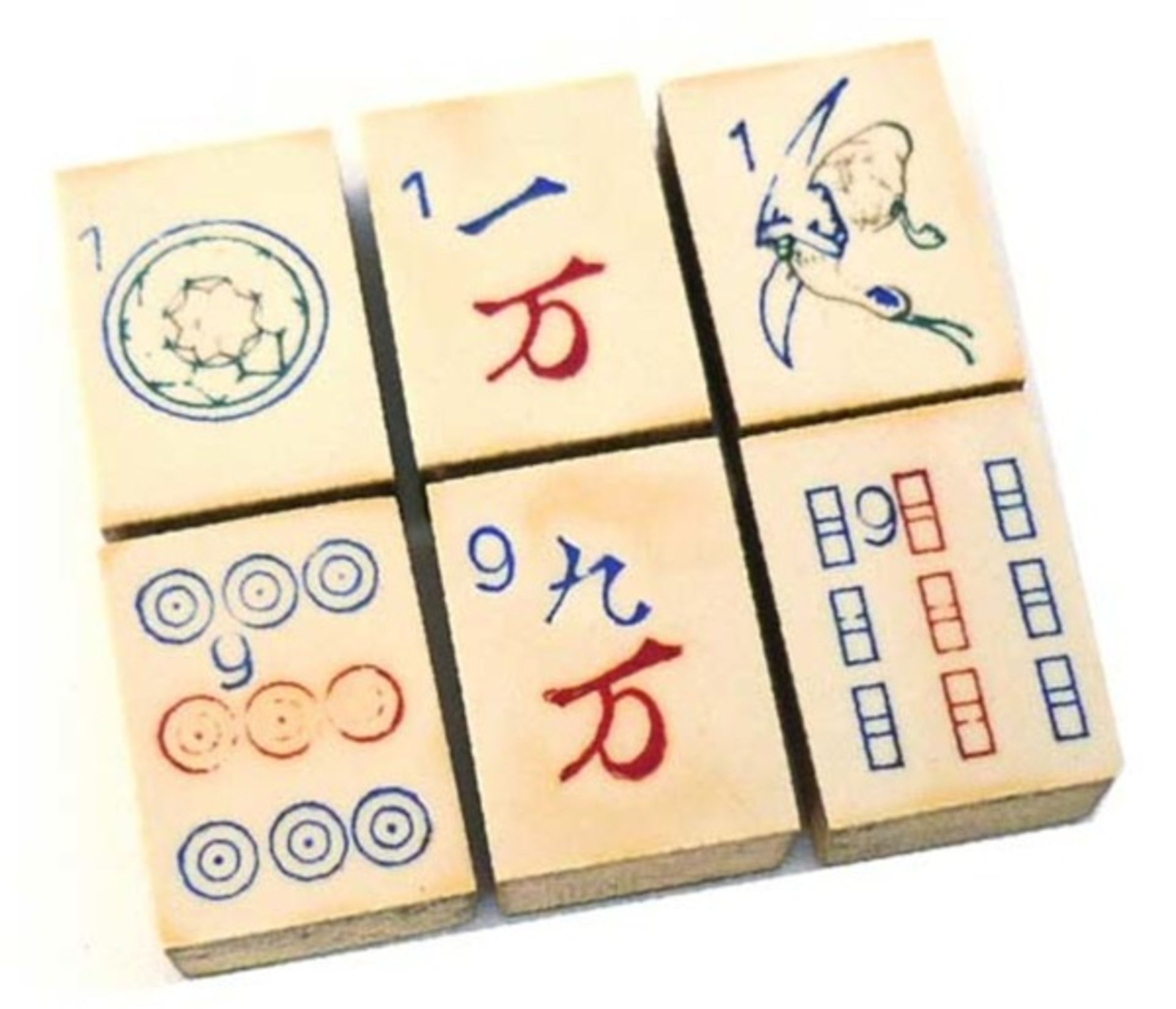 (Mahjong) Mahjong Europees, F. AD. Richter & Cie AG. ca. 1930 - Bild 14 aus 15