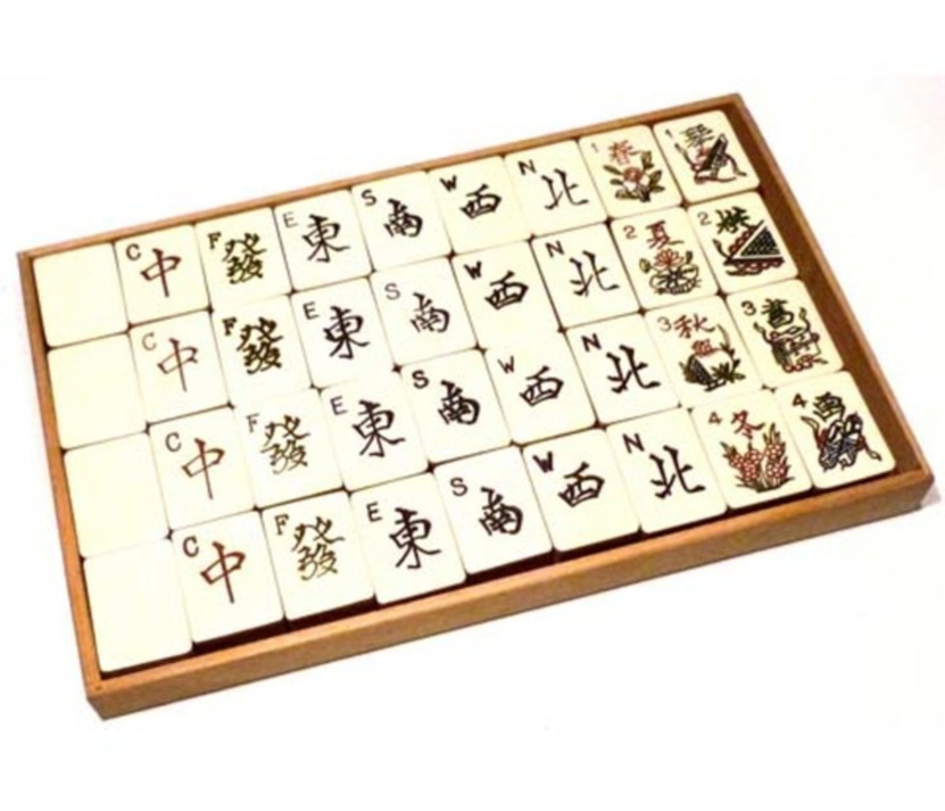 (Mahjong) Mahjong Europees, Golconda Duitsland, 1925 - Bild 7 aus 14