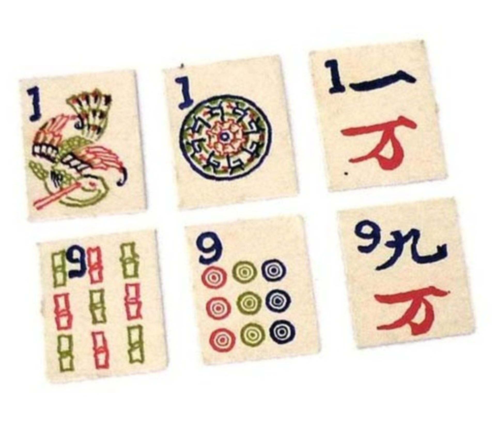(Mahjong) Mahjong, Mar-Juck, The Regensteiner Company Chicagom, 1923 - Bild 7 aus 12