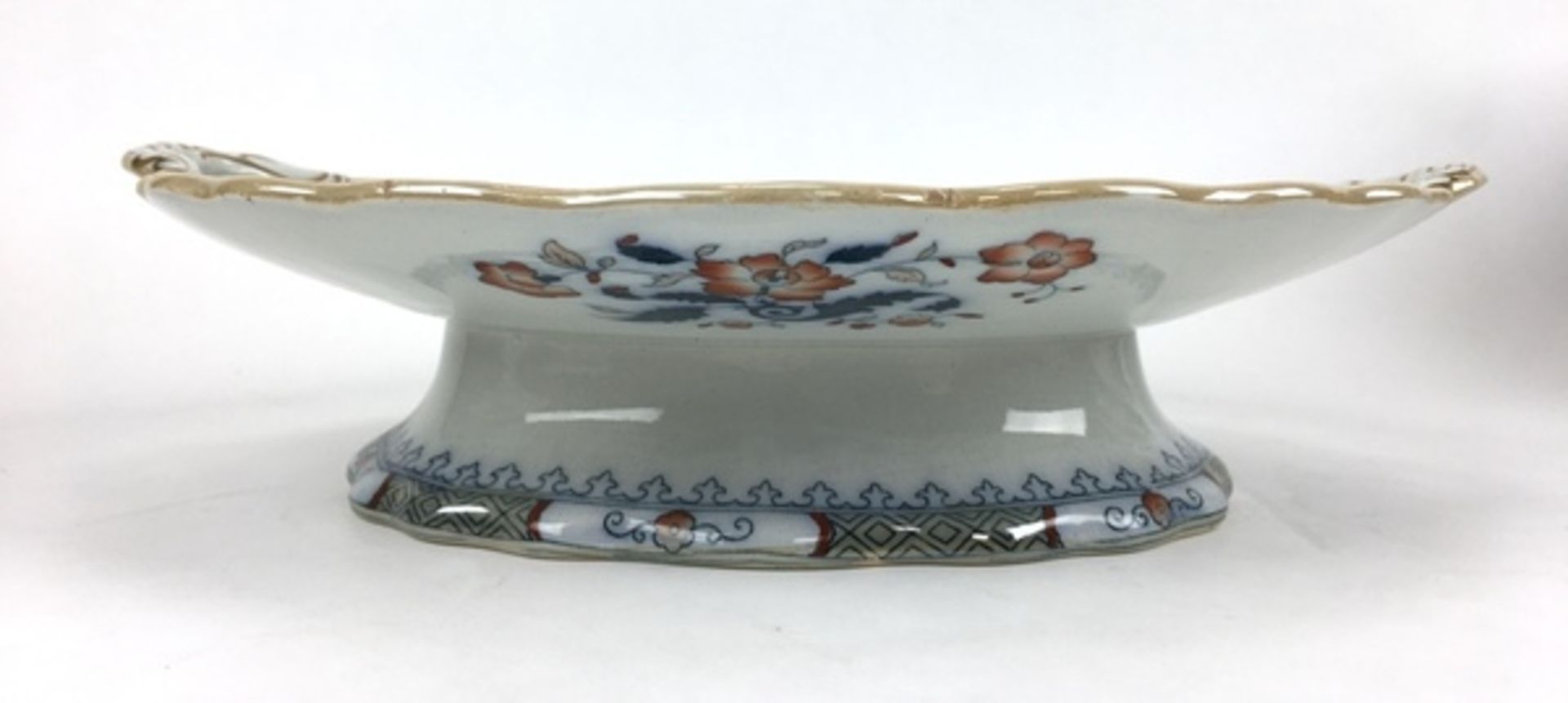 (Curiosa) Servies Oriental, Creamware, EngelandDeel van het servies Oriental, Creamware, Engela - Image 12 of 14