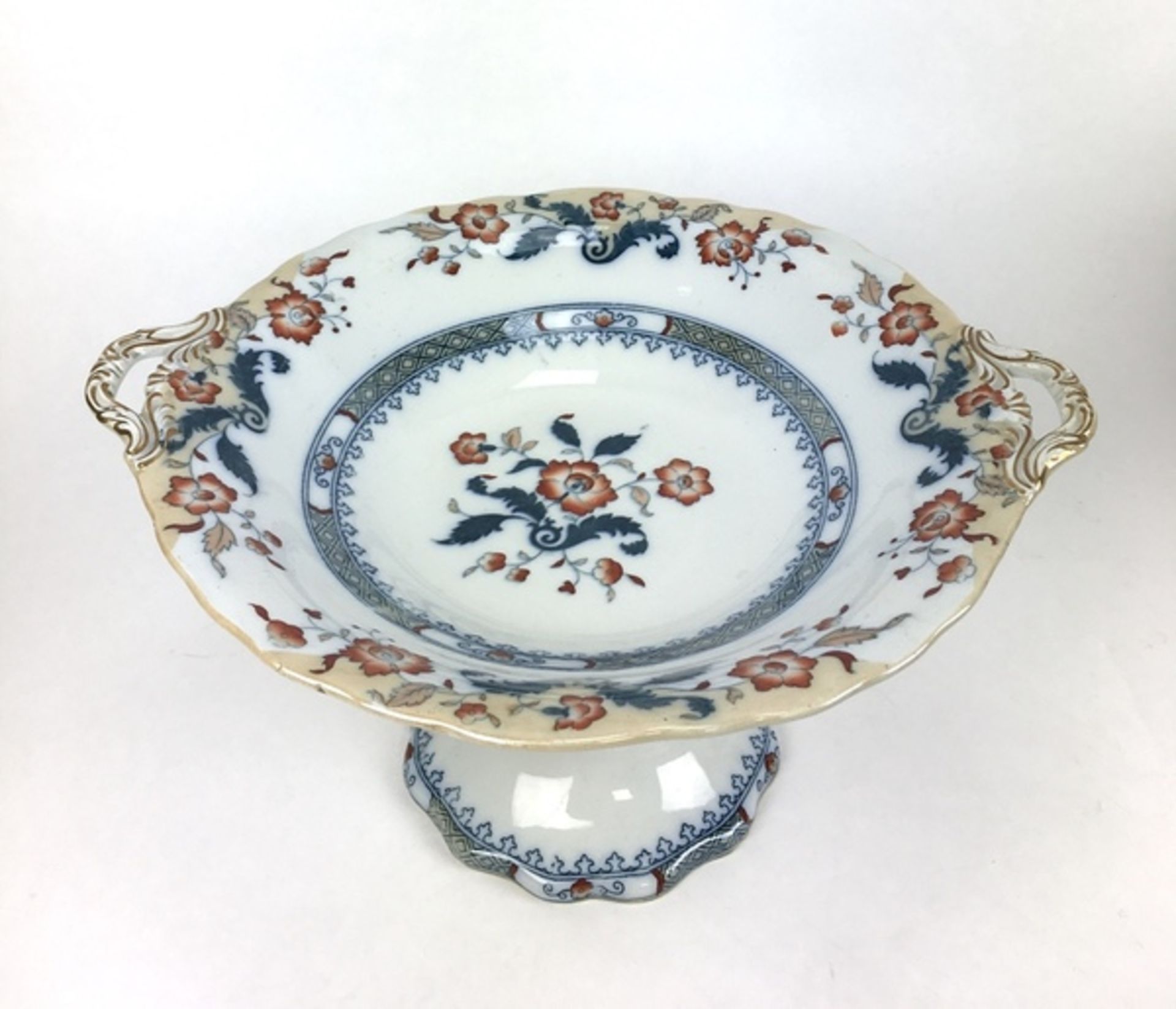 (Curiosa) Servies Oriental, Creamware, EngelandDeel van het servies Oriental, Creamware, Engela - Image 7 of 14