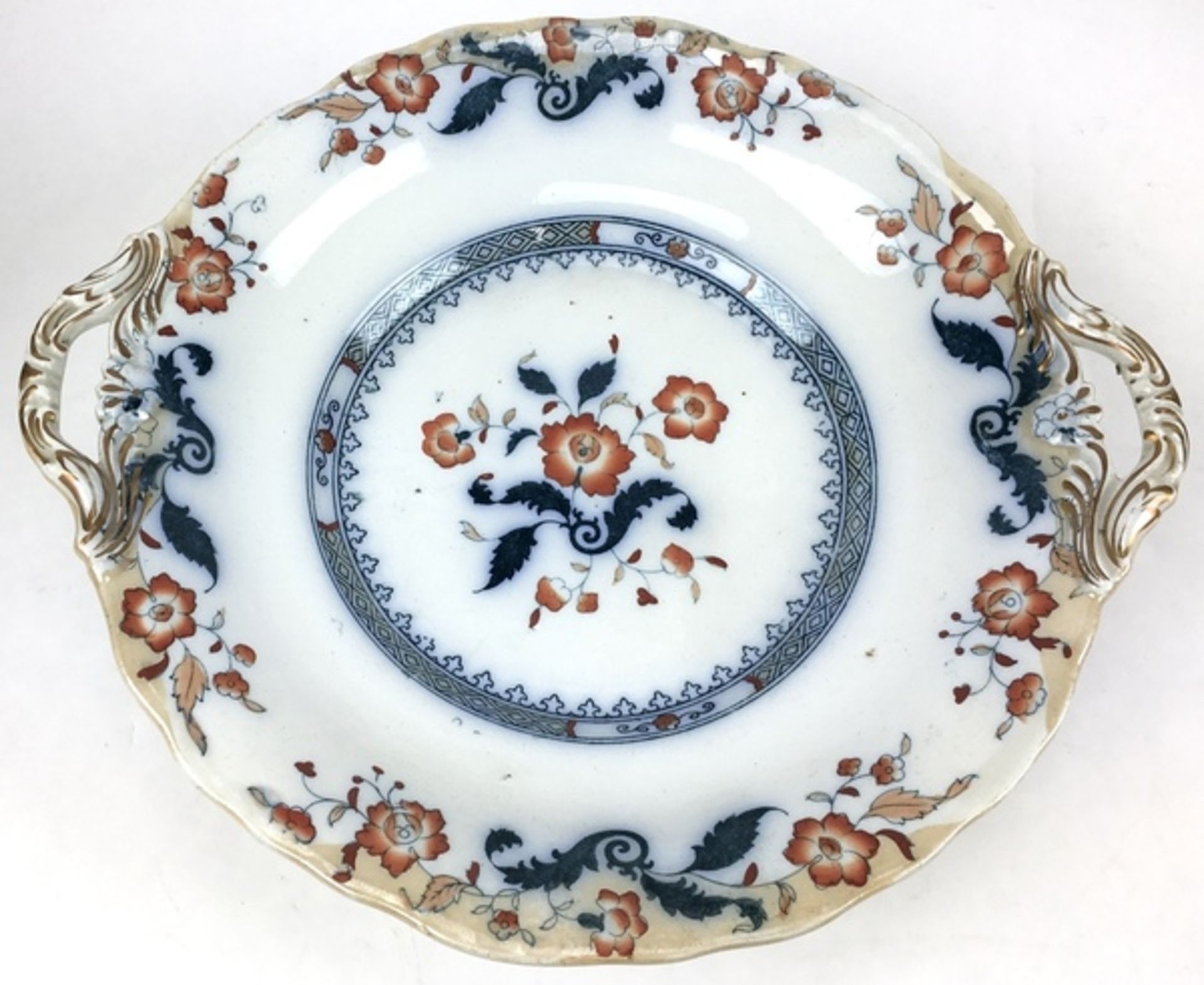 (Curiosa) Servies Oriental, Creamware, EngelandDeel van het servies Oriental, Creamware, Engela - Image 11 of 14