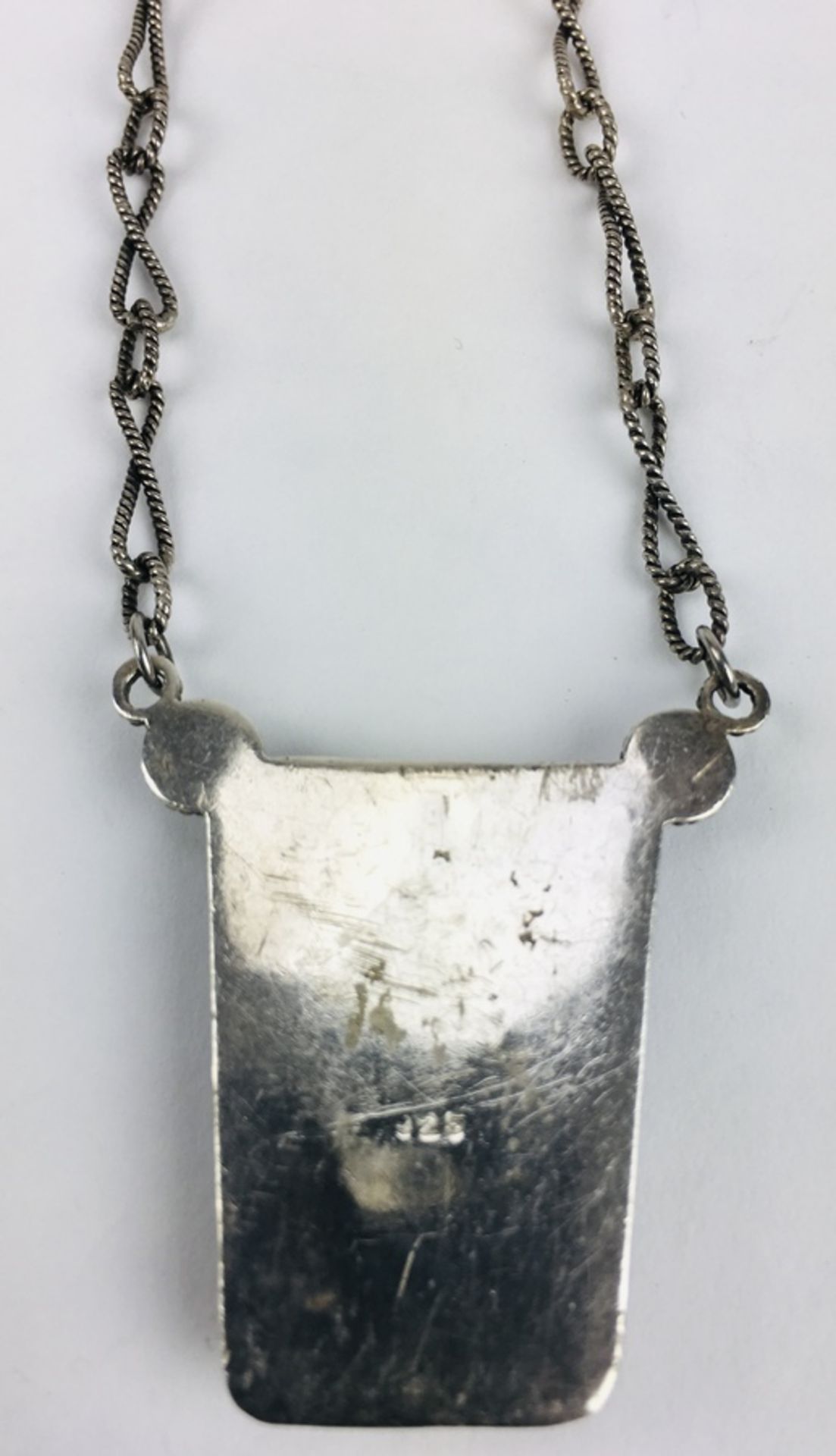 (Zilver) Halsketting en armbandenAntieke zilveren armbanden en een halsketting. Conditie: In go - Bild 6 aus 7