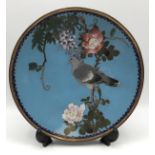 (Aziatica) Cloisonné bord, JapanCloisonné bord, Japan 19e eeuw. Conditie: In goede staat. Afm