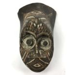 (Etnografica) Hout, decoratief masker van de Bakuba, 2e helft 20e eeuw, AfrikaHout, decoratief