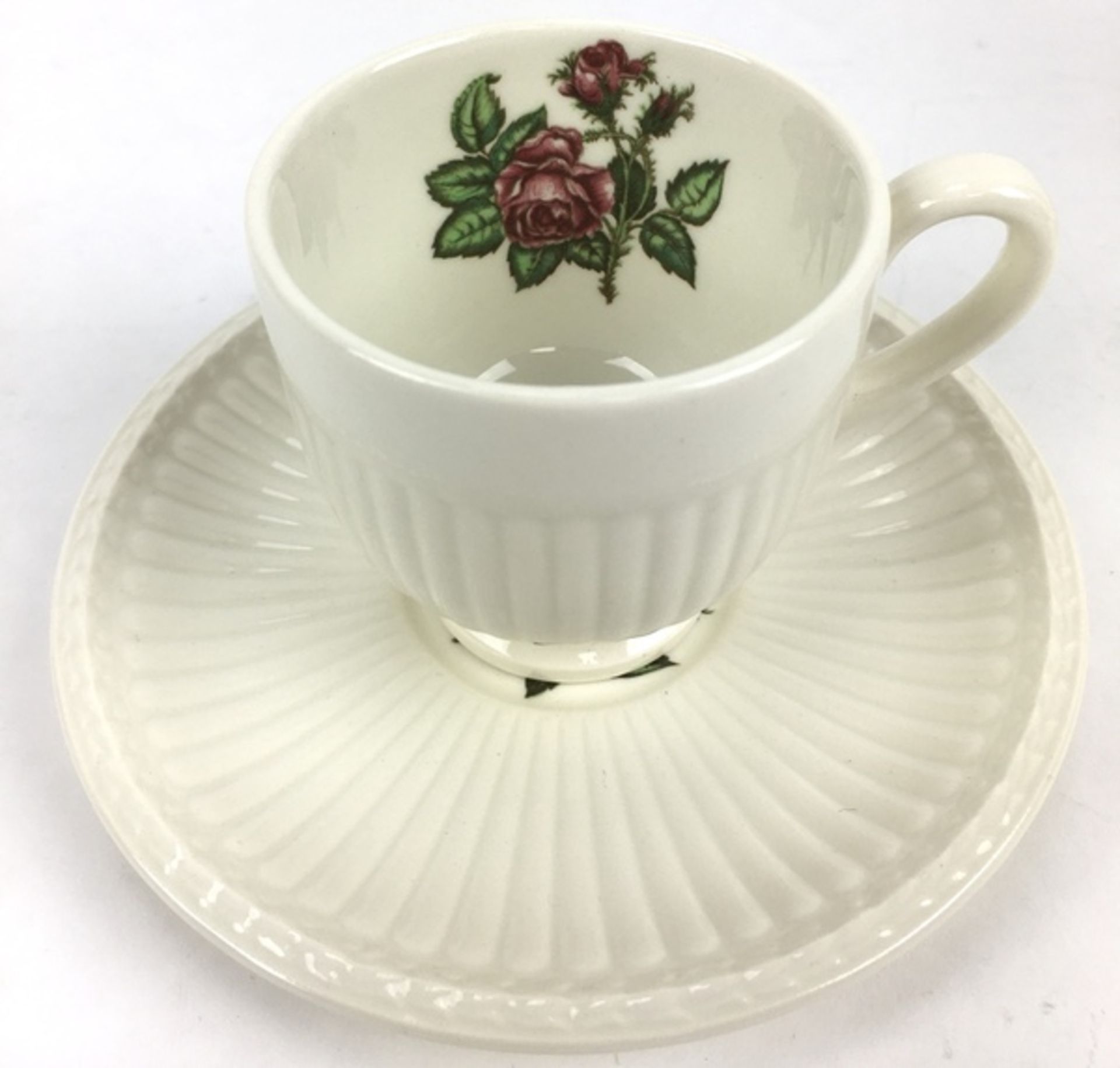 (Curiosa) Koffieservies Moss Rose, Wedgwood EngelandDeel van het koffieservies Moss Rose Wedgwo - Bild 7 aus 9