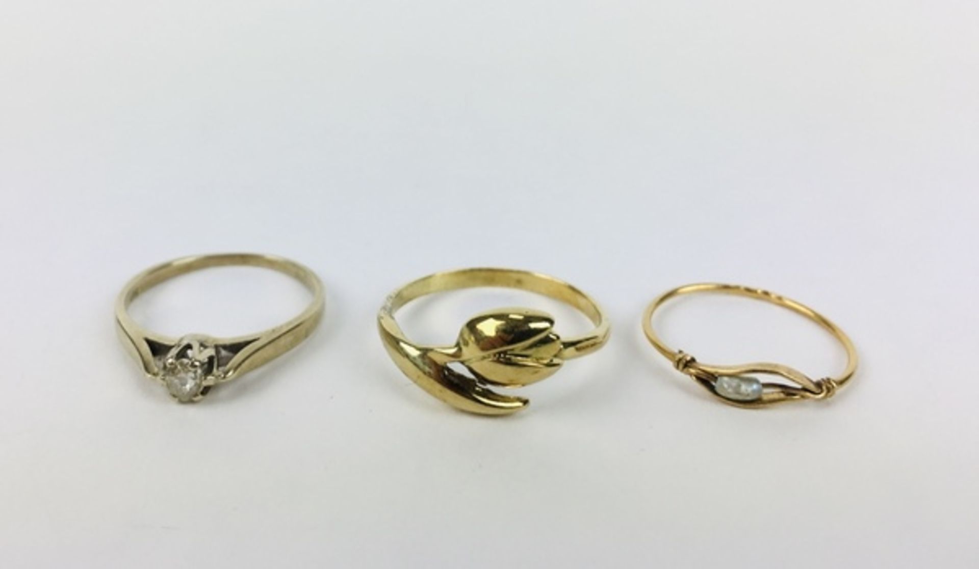 (Goud) Divers lot gouden sieradenDivers lot 14 karaats gouden sieraden bestaande uit ringen, oo - Bild 6 aus 8