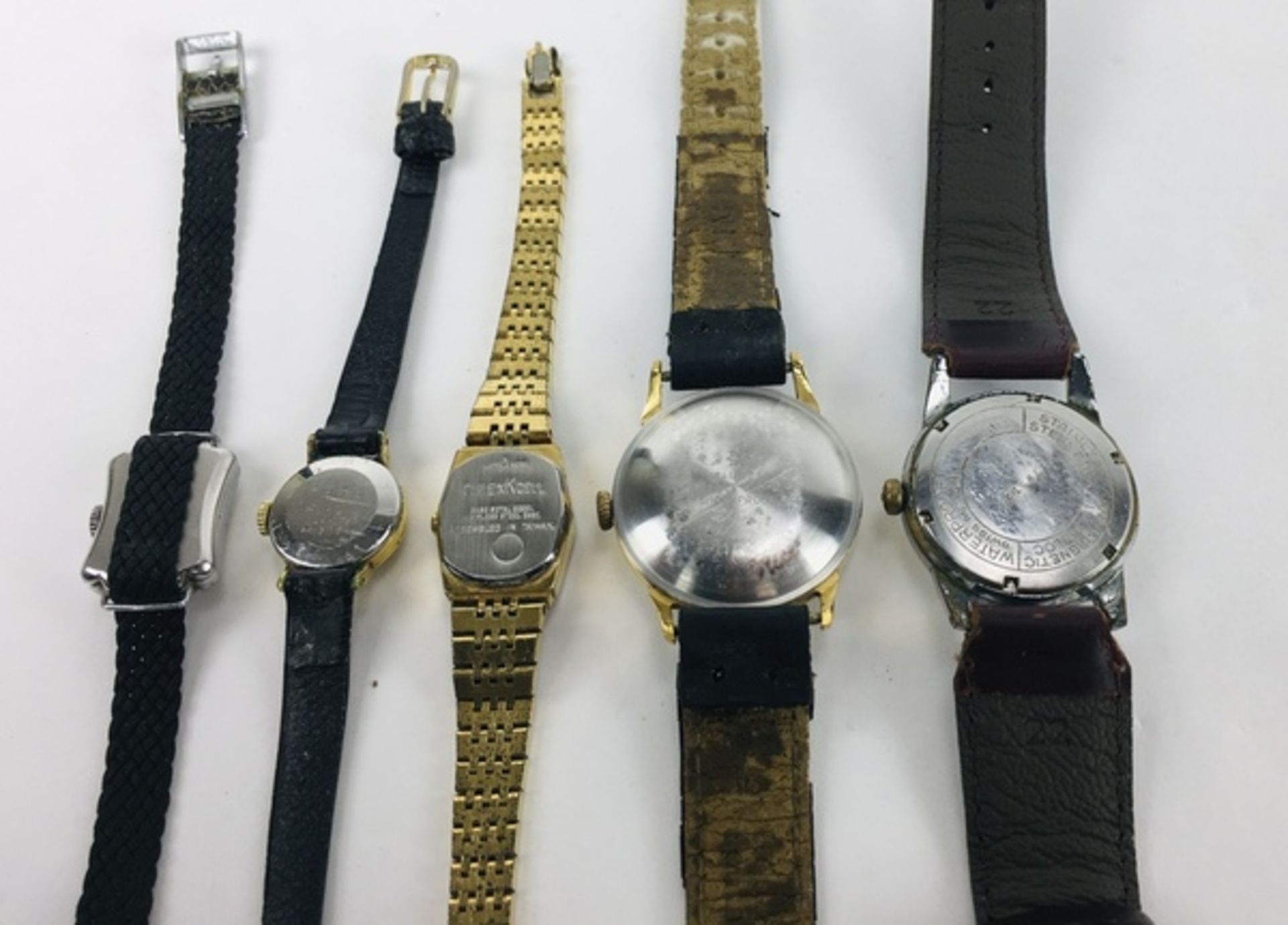 (Sieraden) Vintage HorlogesLot vintage horloges, verschillende merken waaronder Junghans, Prism - Bild 3 aus 3
