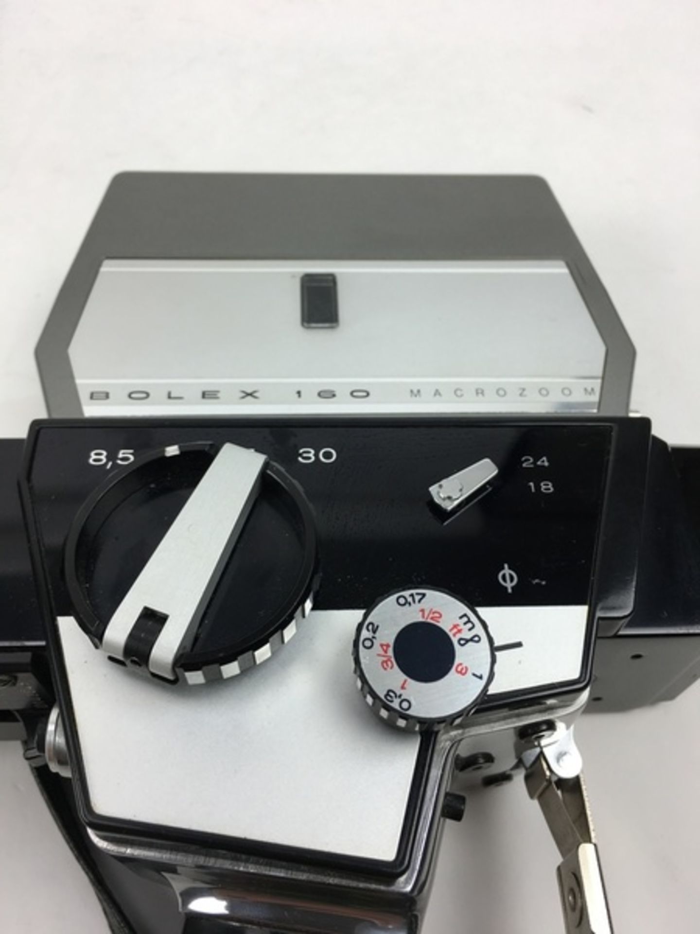 (Curiosa) Filmcamera, Bolex 160 macrozoomFilmcamera, Bolex 160 macrozoom. Circa 1965. Conditie: - Bild 7 aus 9