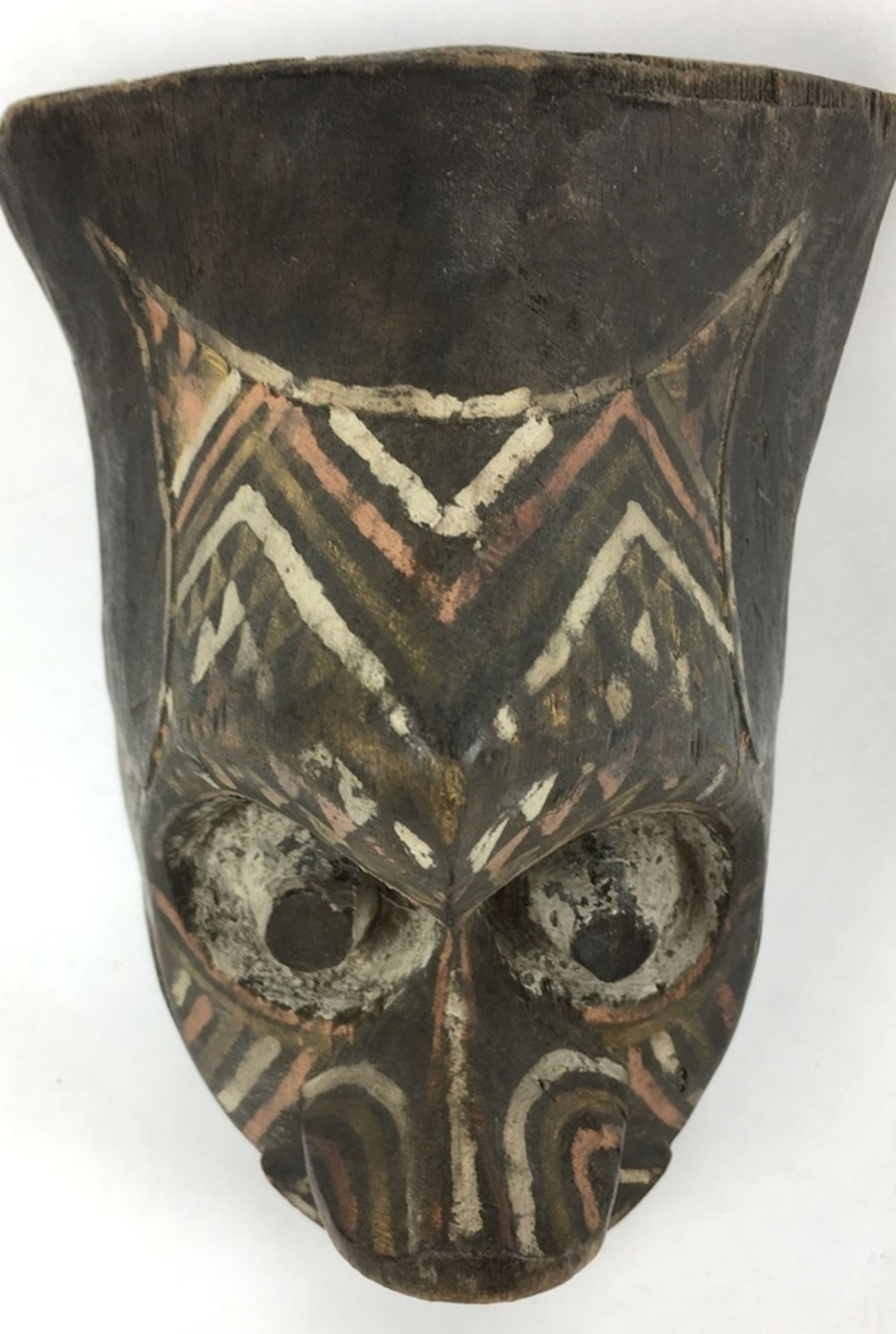 (Etnografica) Hout, decoratief masker van de Bakuba, 2e helft 20e eeuw, AfrikaHout, decoratief - Image 2 of 4