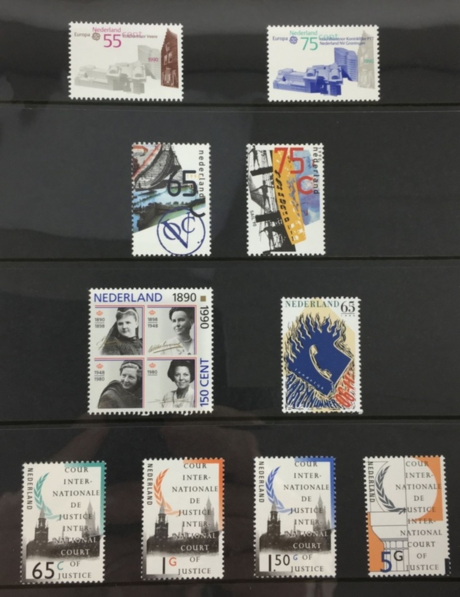 (Filatelie) Jaarcollecties postzegelsJaarcollecties postzegels uit 1998, 1992 (3x), 1991 (2x), - Bild 3 aus 4